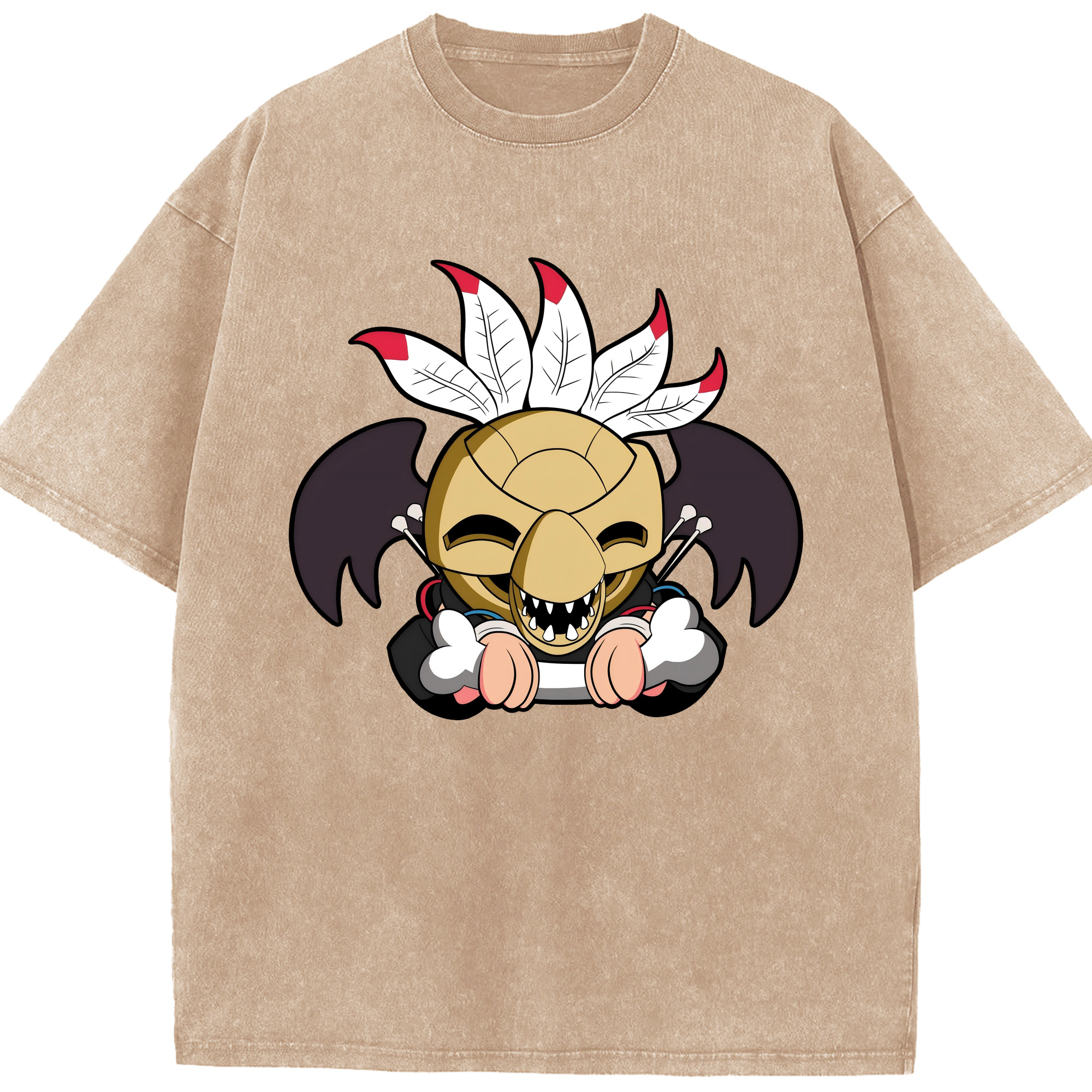 （画像用） ジョジョの奇妙な冒険 JoJo's Bizarre Adventure 綿100% ヴィンテージ風 半袖Tシャツ（フロントプリント）