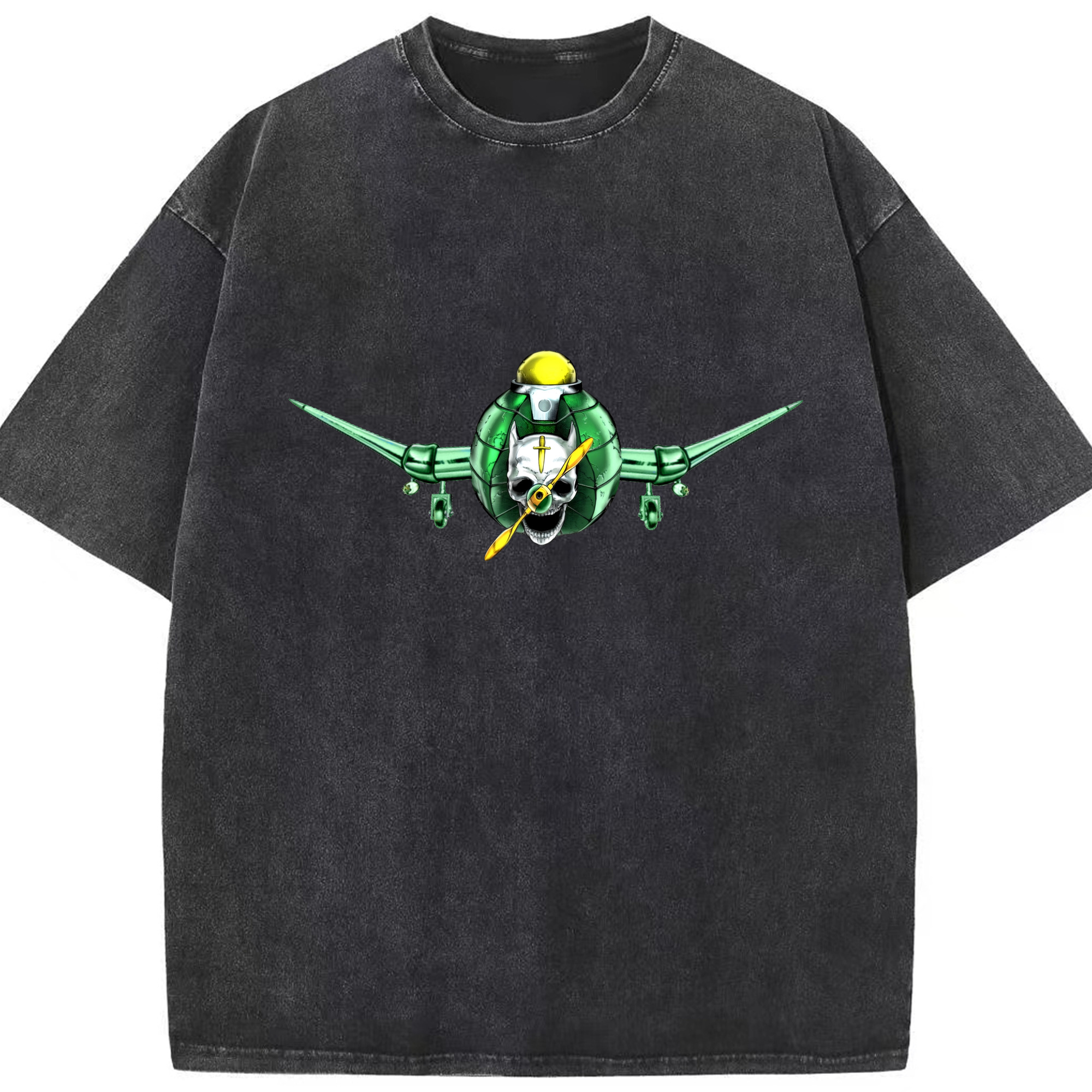 （画像用） ジョジョの奇妙な冒険 ナランチャ?ギルガ JoJo's Bizarre Adventure Narancia Ghirga 綿100% ヴィンテージ風 半袖Tシャツ（フロントプリント）