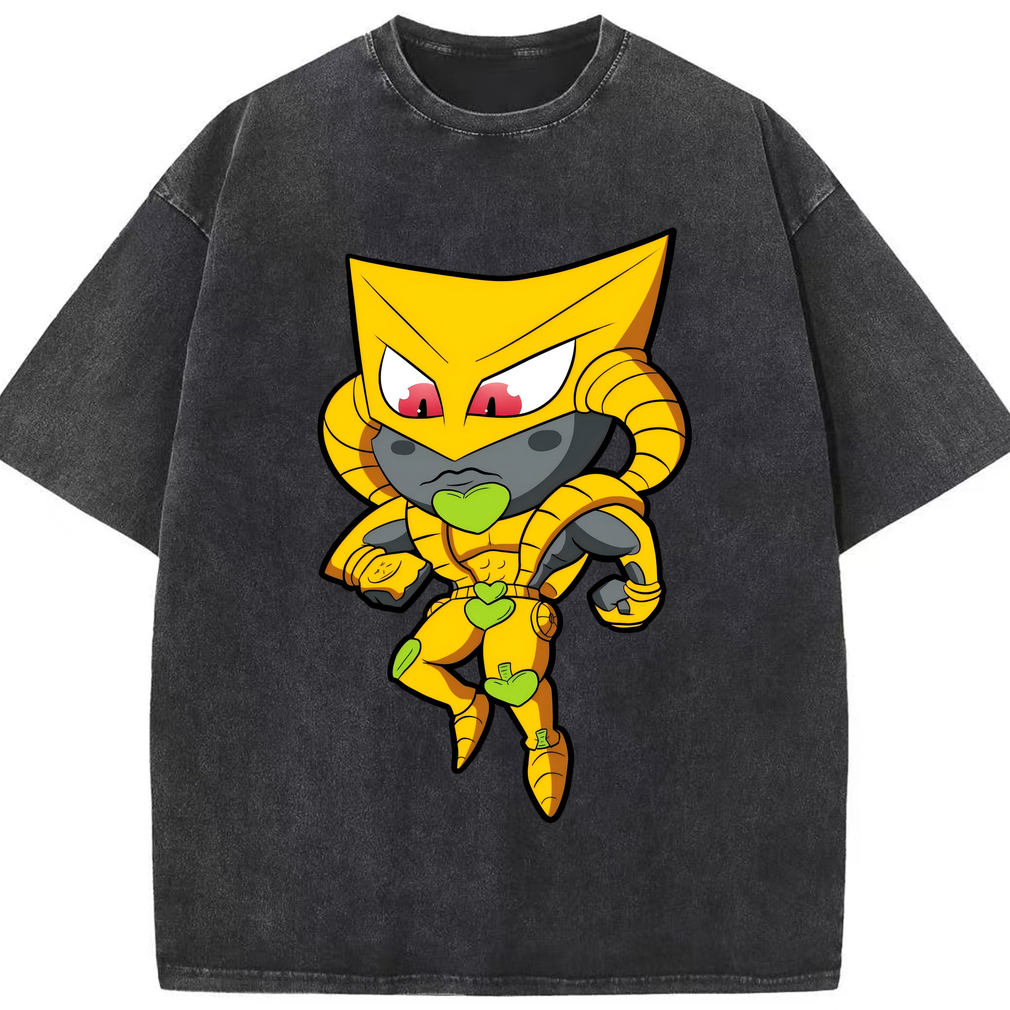 （画像用） ジョジョの奇妙な冒険 ディオ?ブランドー JoJo's Bizarre Adventure Dio Brando 綿100% ヴィンテージ風 半袖Tシャツ（フロントプリント）