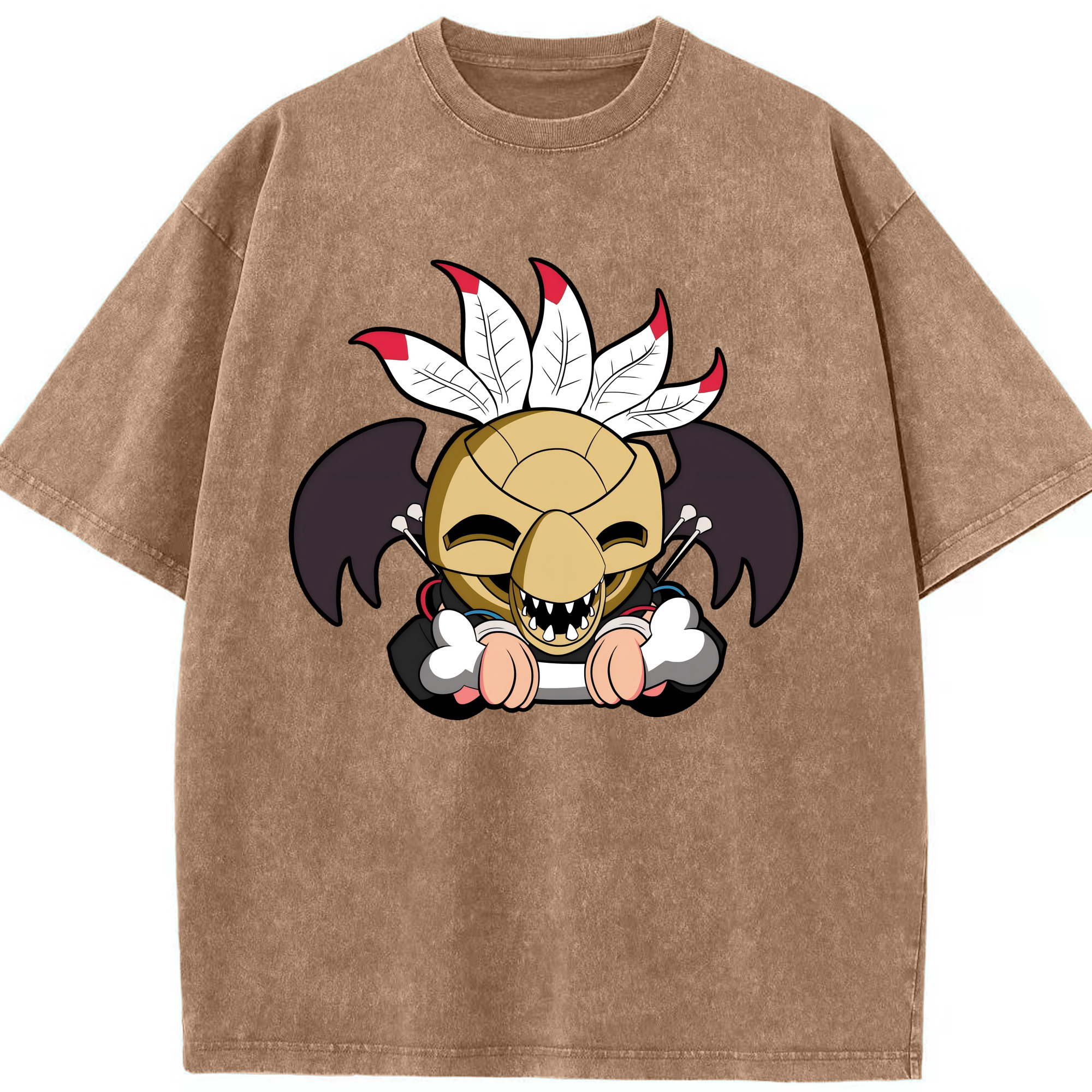 （画像用） ジョジョの奇妙な冒険 JoJo's Bizarre Adventure 綿100% ヴィンテージ風 半袖Tシャツ（フロントプリント）