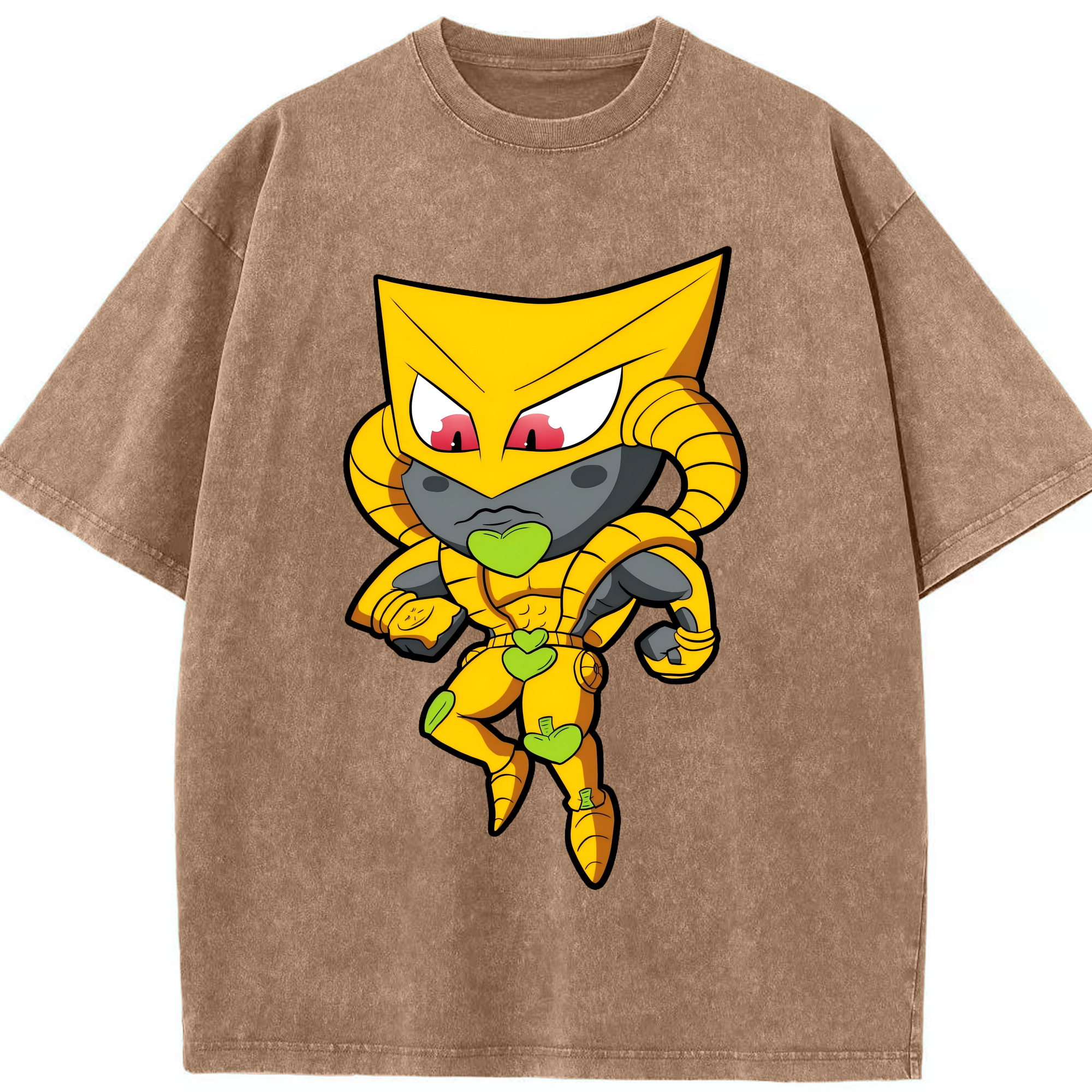 （画像用） ジョジョの奇妙な冒険 ディオ?ブランドー JoJo's Bizarre Adventure Dio Brando 綿100% ヴィンテージ風 半袖Tシャツ（フロントプリント）
