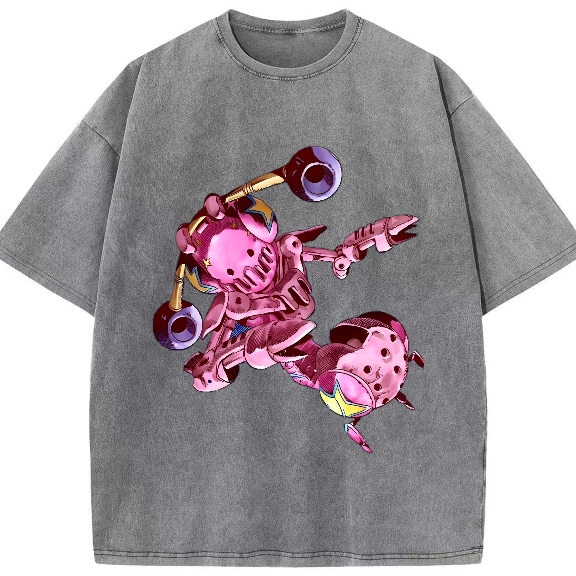 （画像用） ジョジョの奇妙な冒険 ジョナサン?ジョースター JoJo's Bizarre Adventure Jonathan Joestar 綿100% ヴィンテージ風 半袖Tシャツ（フロントプリント）