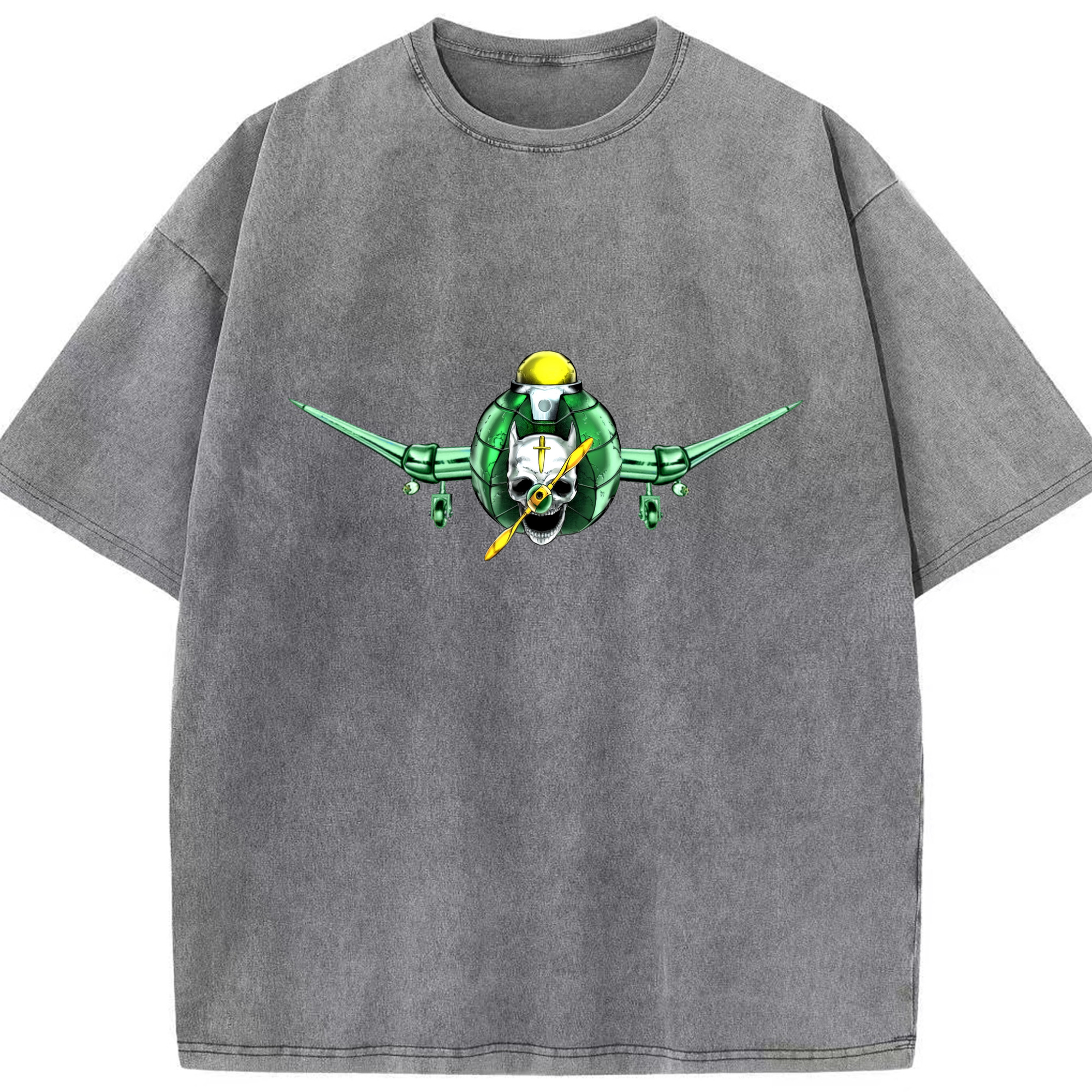 （画像用） ジョジョの奇妙な冒険 ナランチャ?ギルガ JoJo's Bizarre Adventure Narancia Ghirga 綿100% ヴィンテージ風 半袖Tシャツ（フロントプリント）