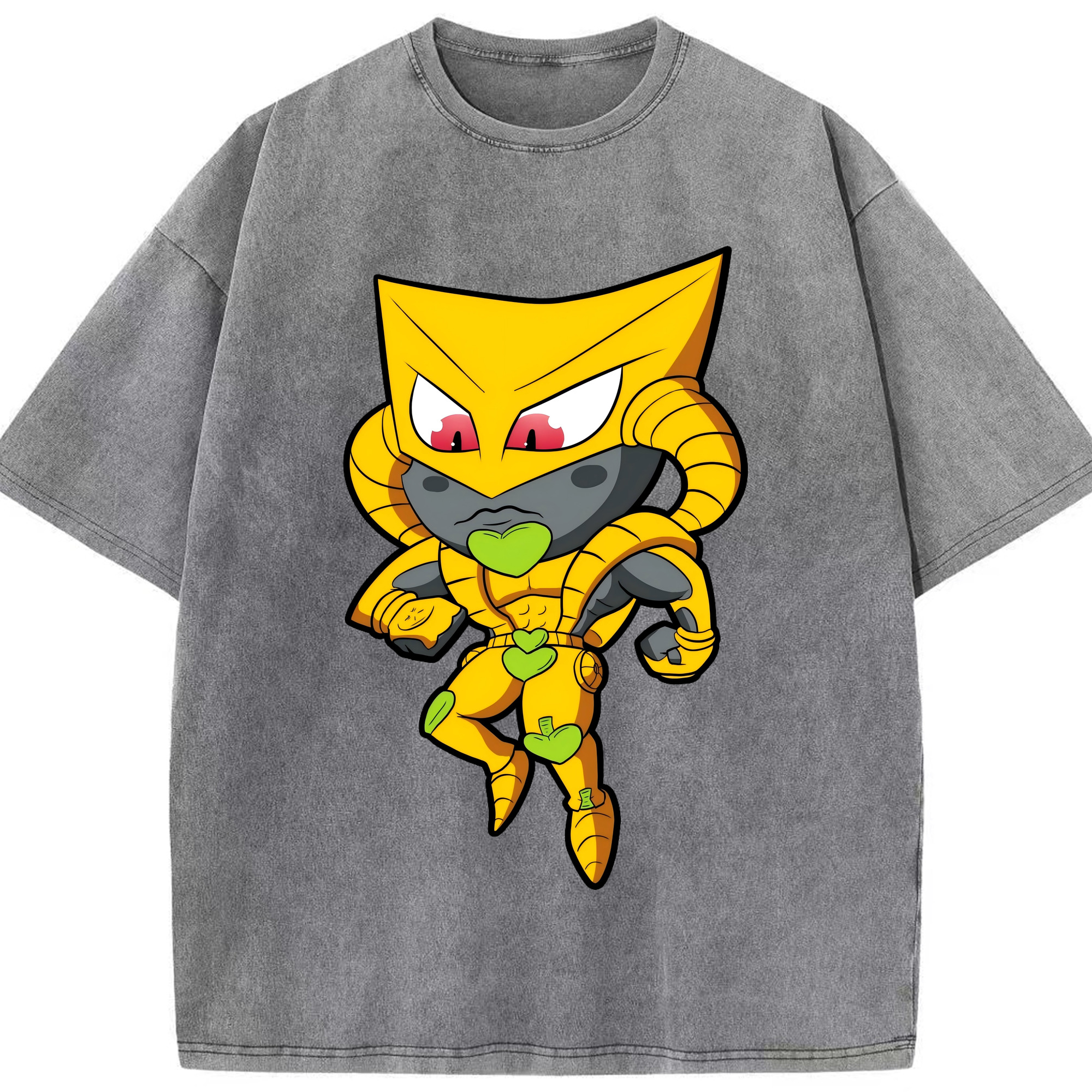 （画像用） ジョジョの奇妙な冒険 ディオ?ブランドー JoJo's Bizarre Adventure Dio Brando 綿100% ヴィンテージ風 半袖Tシャツ（フロントプリント）