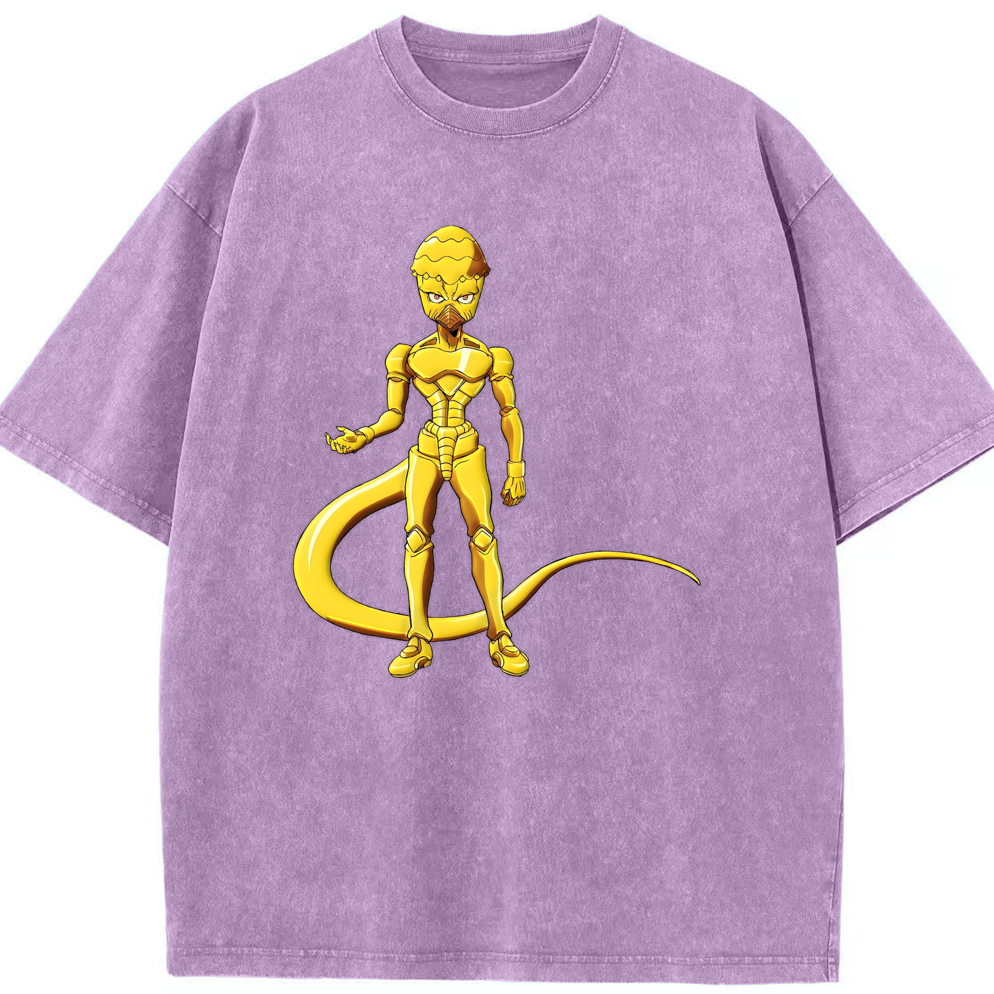 （画像用） ジョジョの奇妙な冒険 おといし あきら JoJo's Bizarre Adventure Akira Otoishi 綿100% ヴィンテージ風 半袖Tシャツ（フロントプリント）