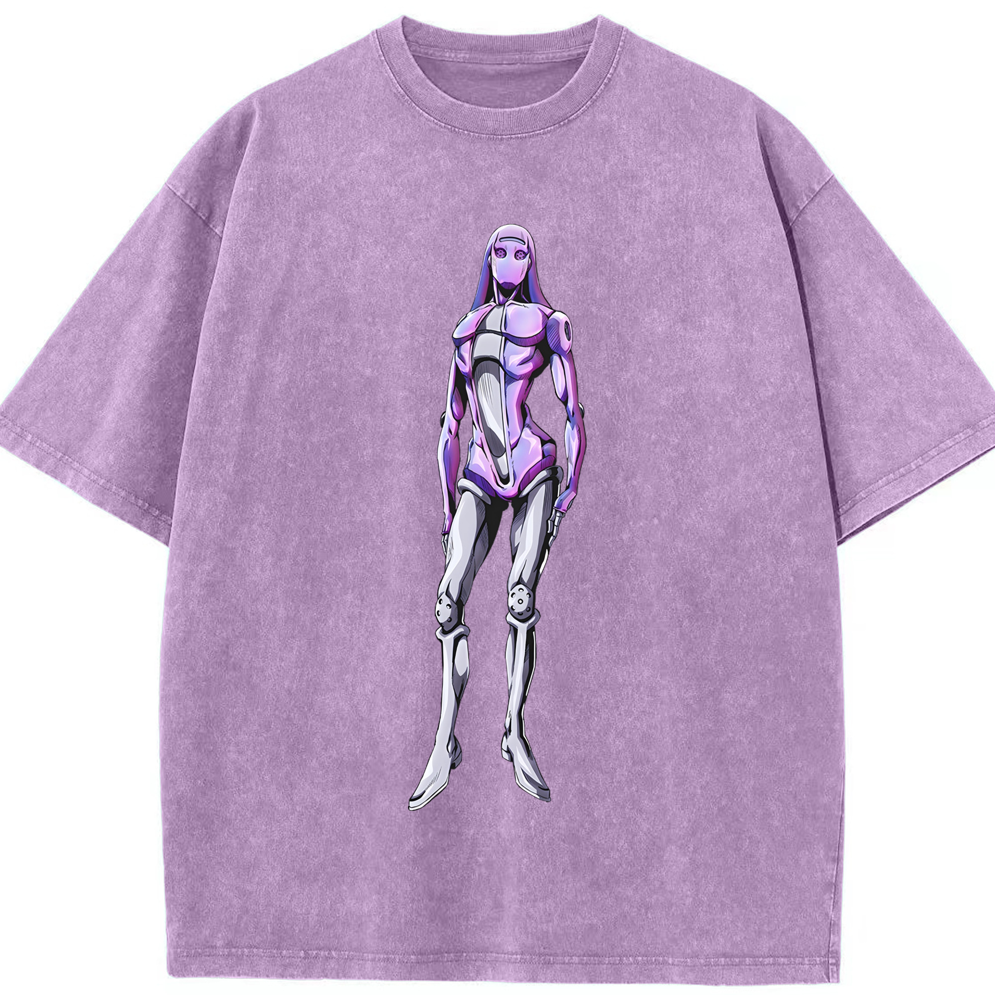 （画像用） ジョジョの奇妙な冒険 JoJo's Bizarre Adventure 綿100% ヴィンテージ風 半袖Tシャツ（フロントプリント）