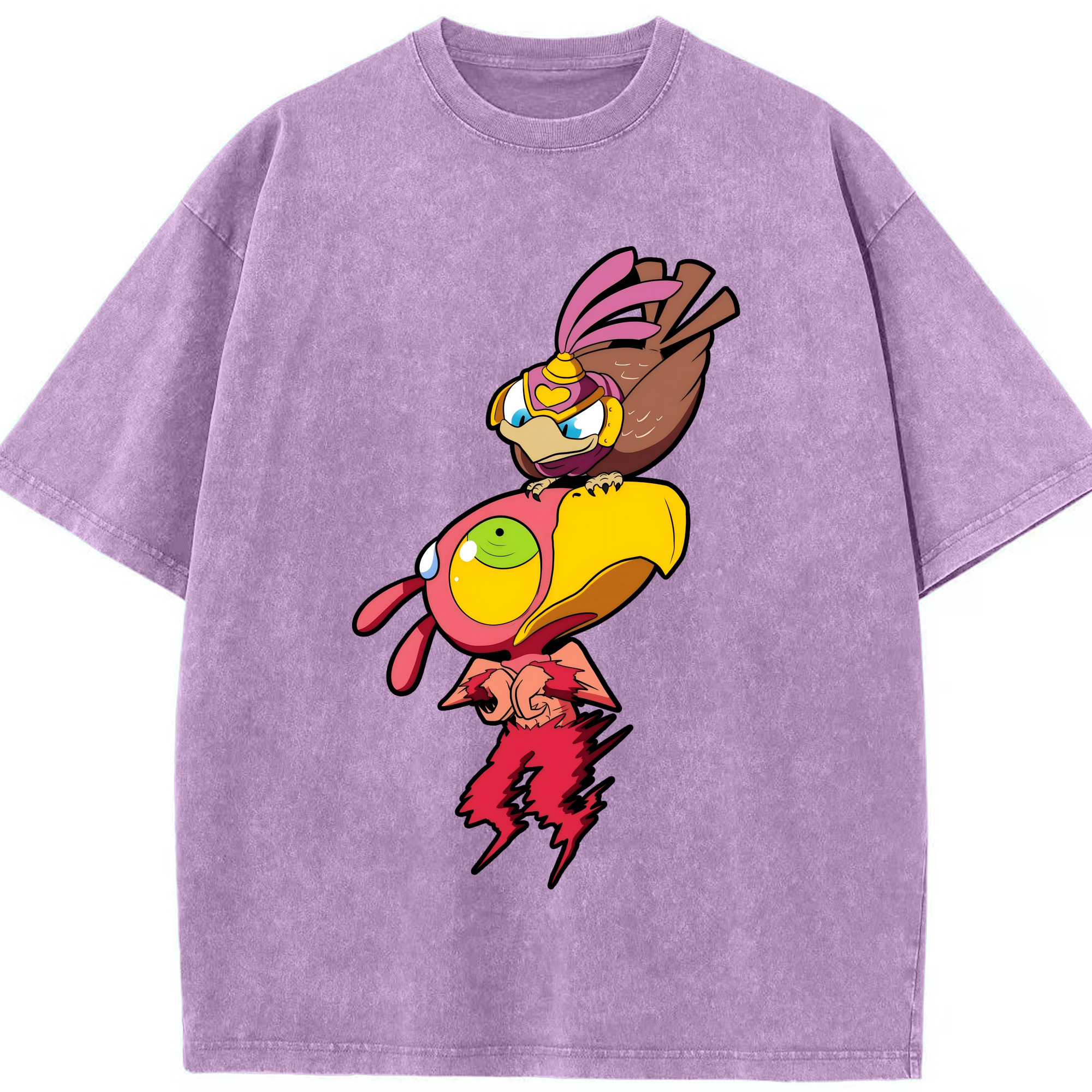 （画像用） ジョジョの奇妙な冒険 JoJo's Bizarre Adventure 綿100% ヴィンテージ風 半袖Tシャツ（フロントプリント）