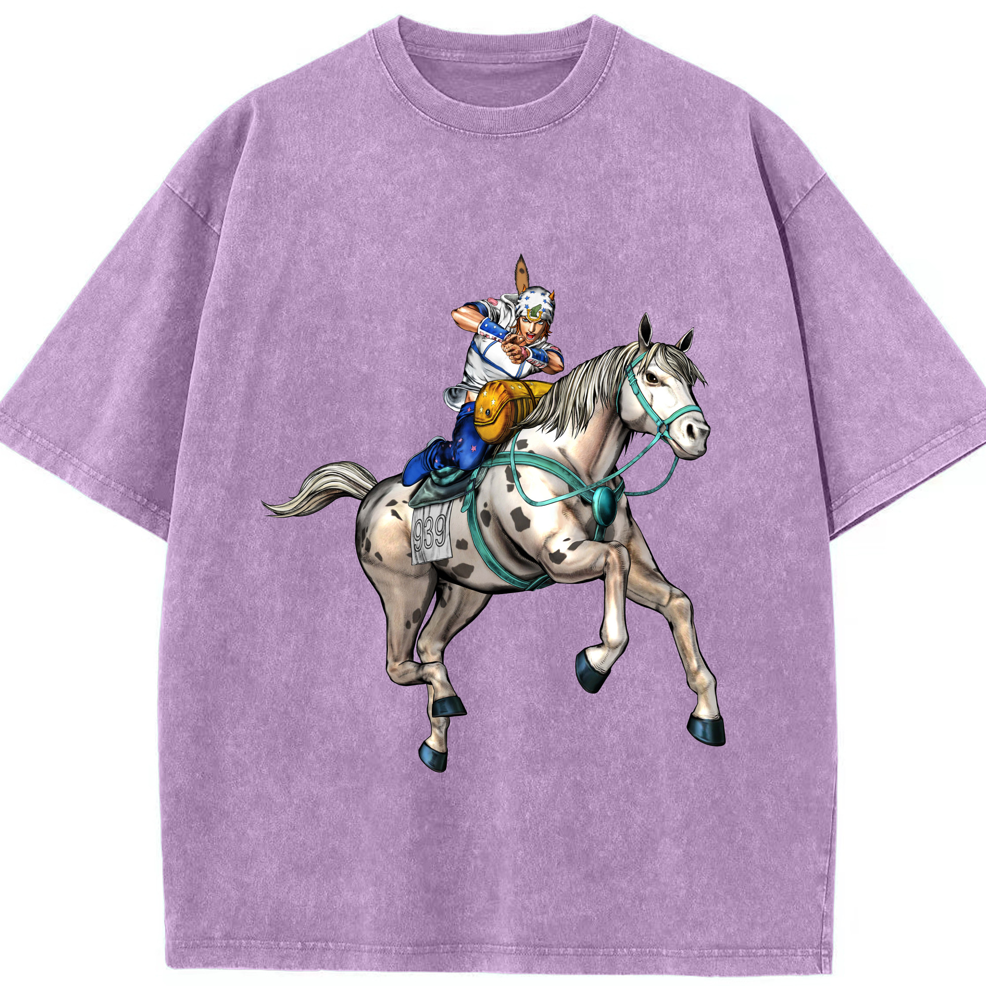 （画像用） ジョジョの奇妙な冒険 ジョナサン?ジョースター JoJo's Bizarre Adventure Jonathan Joestar 綿100% ヴィンテージ風 半袖Tシャツ（フロントプリント）