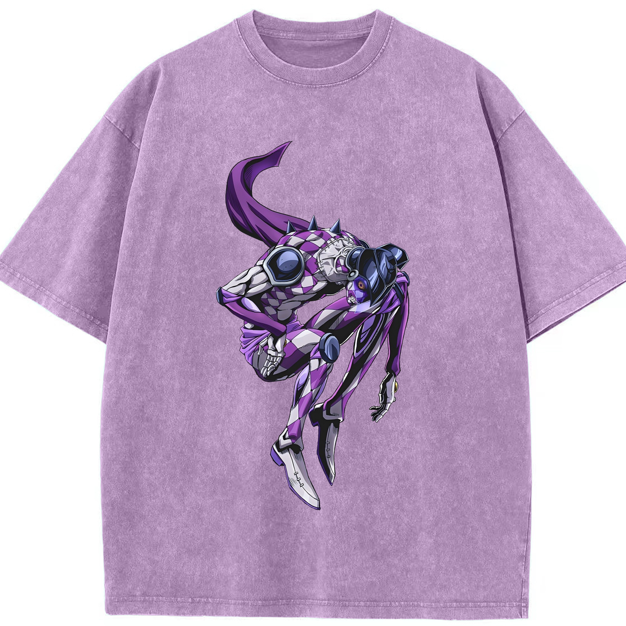 （画像用） ジョジョの奇妙な冒険 パンナコッタ?フー JoJo's Bizarre Adventure Pannacotta Fugo 綿100% ヴィンテージ風 半袖Tシャツ（フロントプリント）