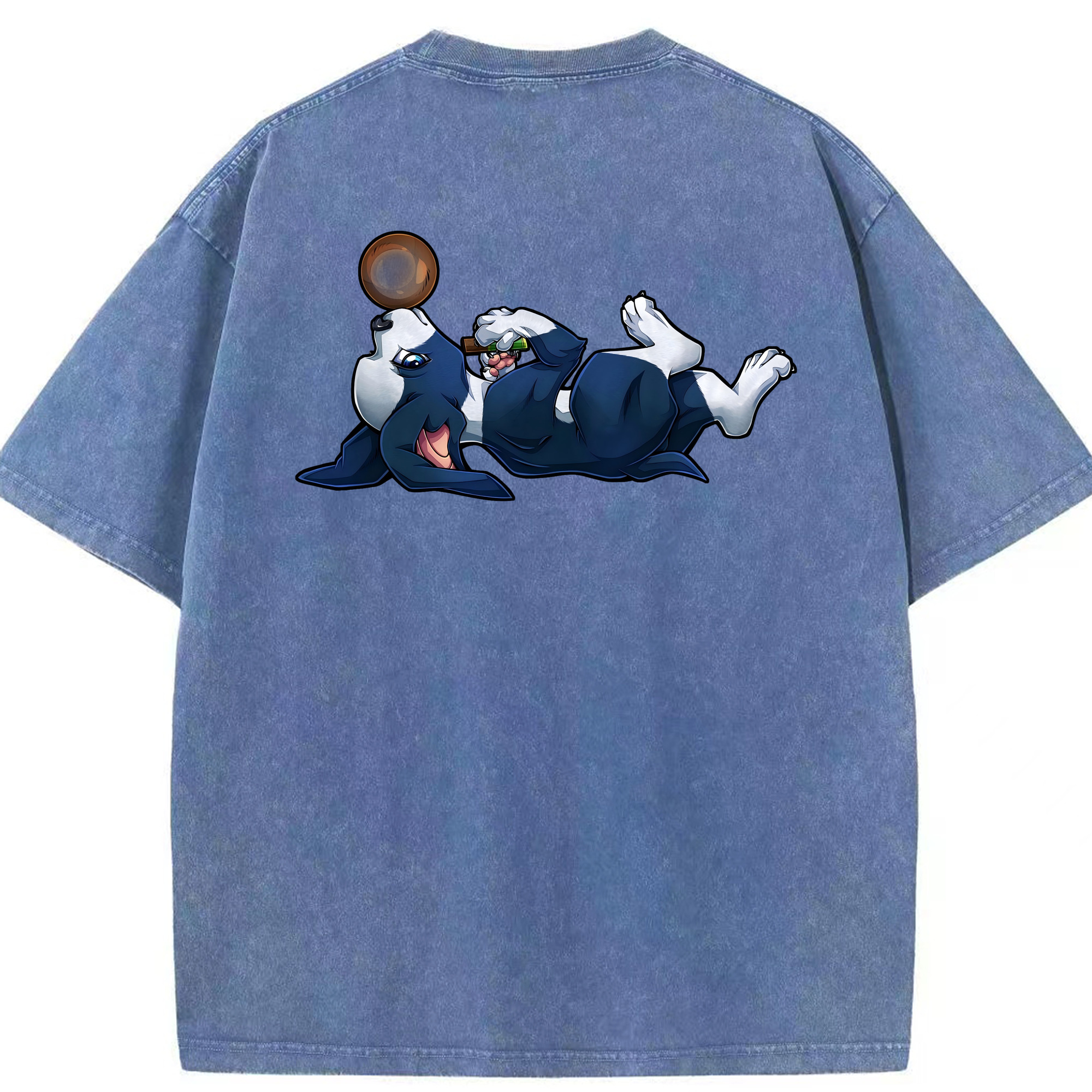 （画像用） ジョジョの奇妙な冒険 JoJo's Bizarre Adventure 綿100% ヴィンテージ風 半袖Tシャツ（背面プリント）