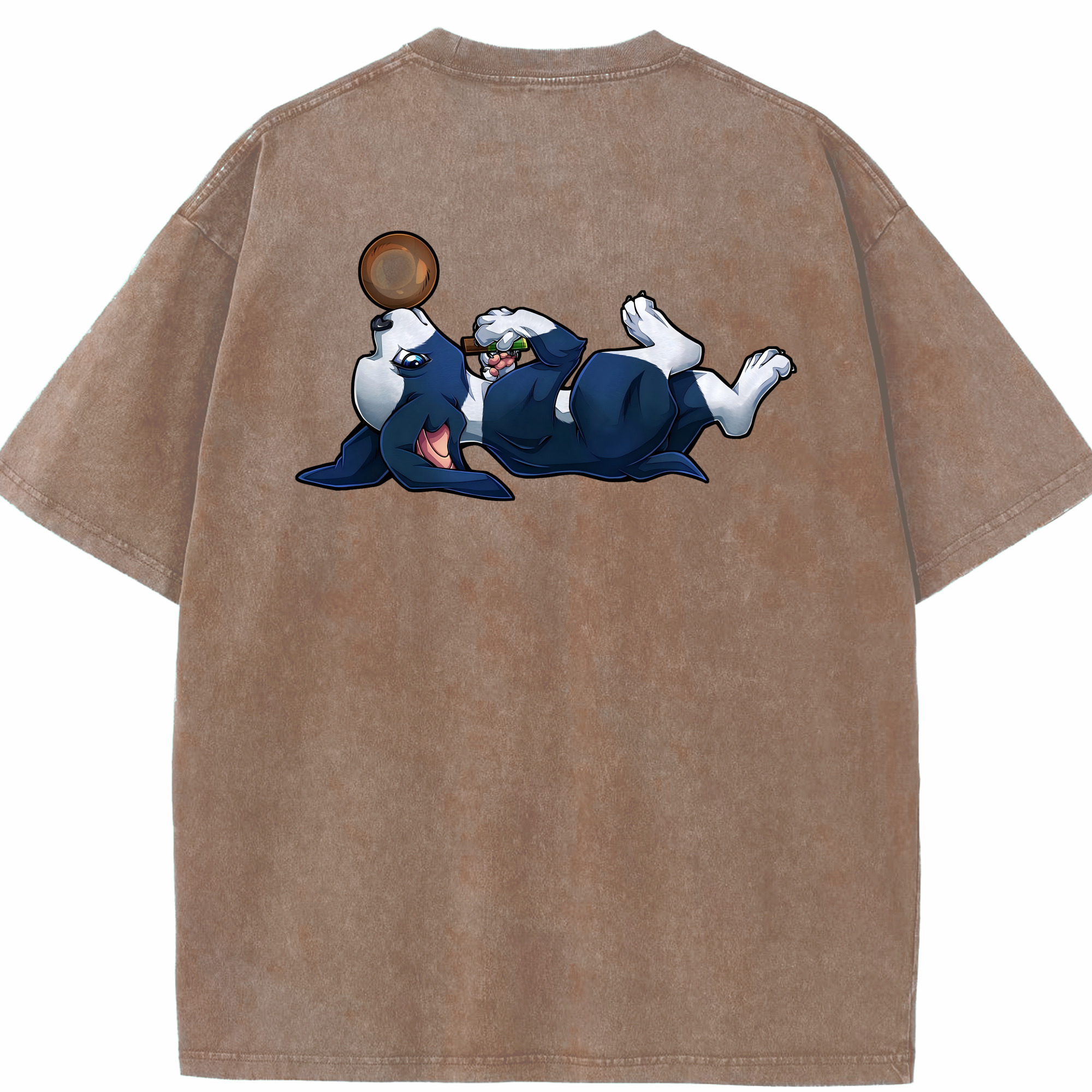 （画像用） ジョジョの奇妙な冒険 JoJo's Bizarre Adventure 綿100% ヴィンテージ風 半袖Tシャツ（背面プリント）