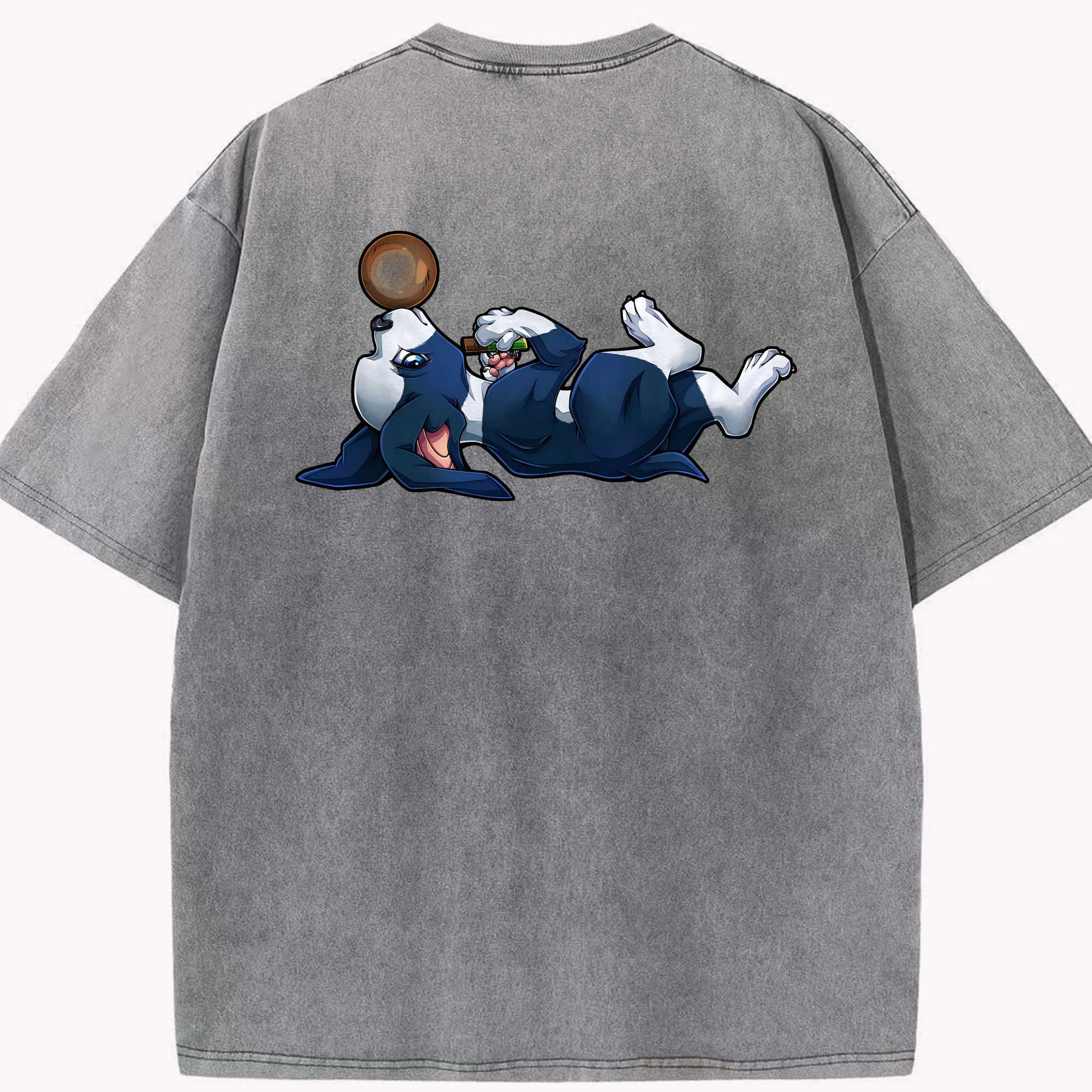 （画像用） ジョジョの奇妙な冒険 JoJo's Bizarre Adventure 綿100% ヴィンテージ風 半袖Tシャツ（背面プリント）