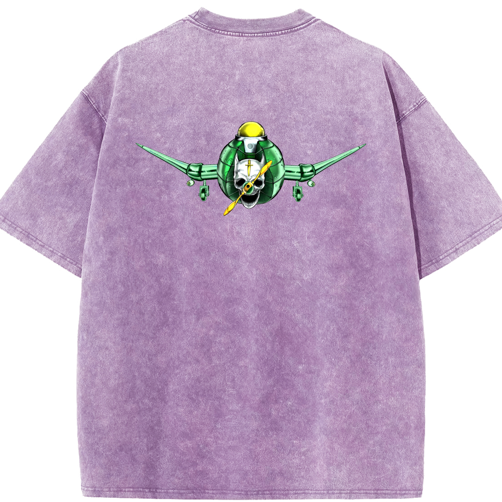 （画像用） ジョジョの奇妙な冒険 ナランチャ?ギルガ JoJo's Bizarre Adventure Narancia Ghirga 綿100% ヴィンテージ風 半袖Tシャツ（背面プリント）