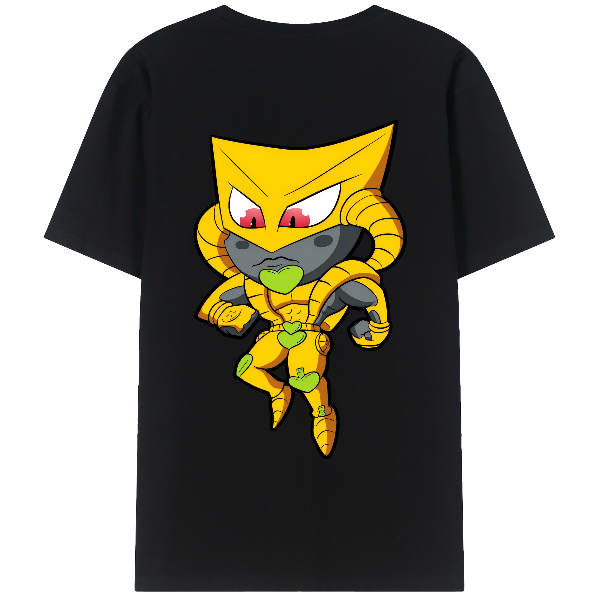 （画像用） ジョジョの奇妙な冒険 ディオ?ブランドー JoJo's Bizarre Adventure Dio Brando 綿100％ メンズ半袖Tシャツ（バックプリント） 通気性