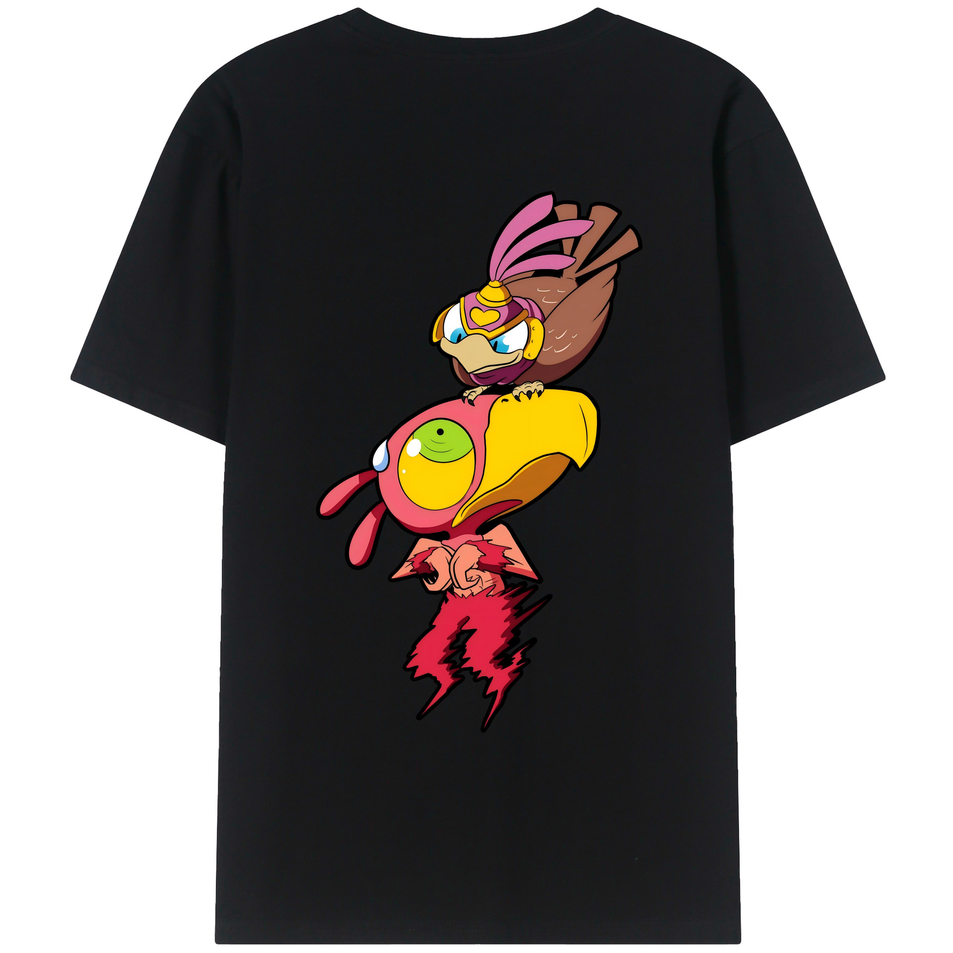 （画像用） ジョジョの奇妙な冒険 JoJo's Bizarre Adventure 綿100％ メンズ半袖Tシャツ（バックプリント） 通気性