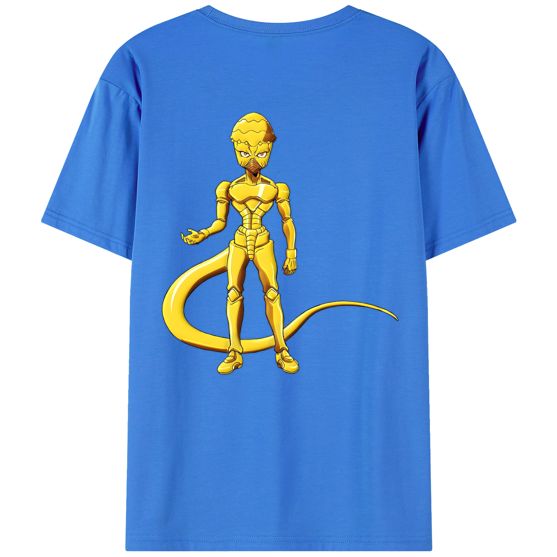 （画像用） ジョジョの奇妙な冒険 おといし あきら JoJo's Bizarre Adventure Akira Otoishi 綿100％ メンズ半袖Tシャツ（バックプリント） 通気性