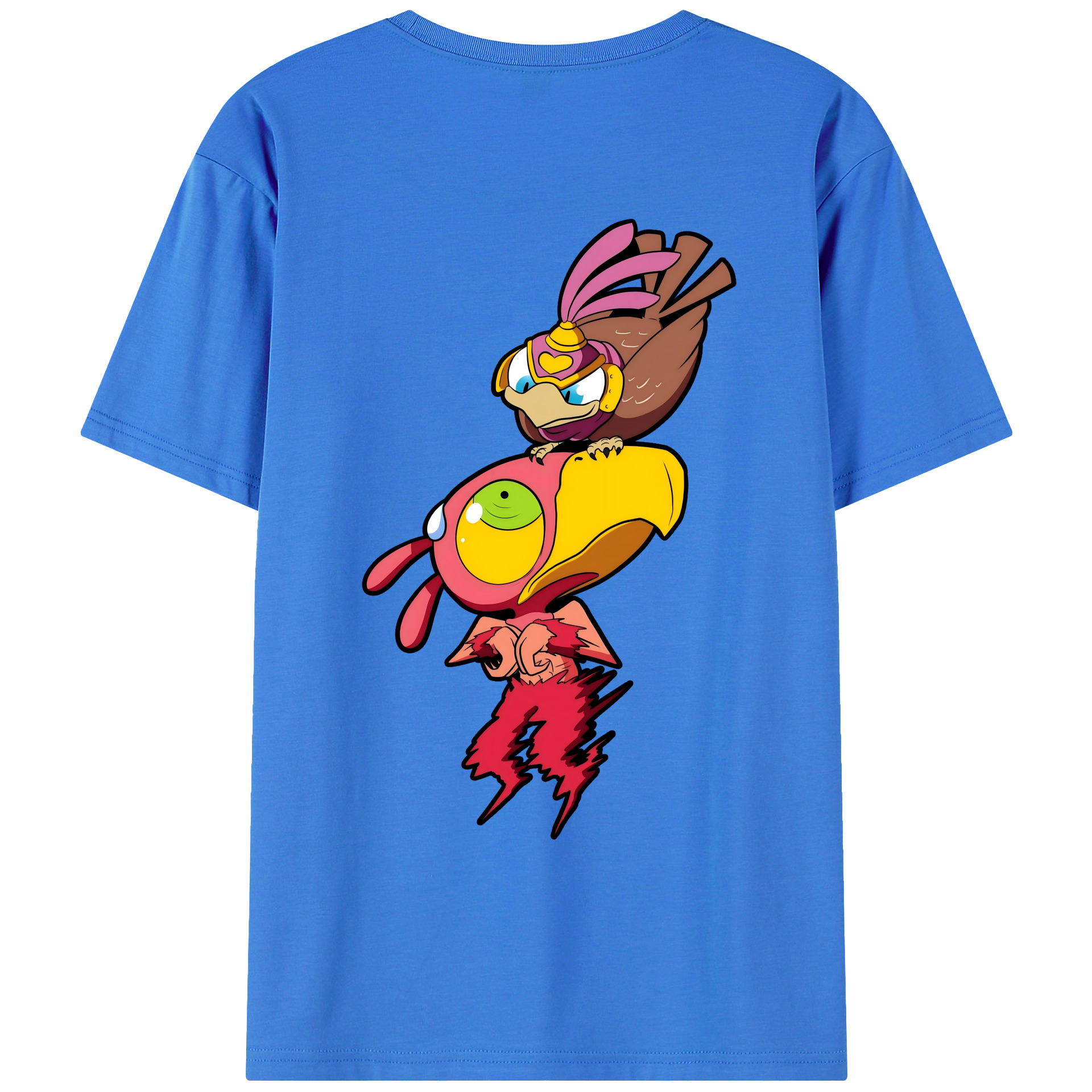 （画像用） ジョジョの奇妙な冒険 JoJo's Bizarre Adventure 綿100％ メンズ半袖Tシャツ（バックプリント） 通気性