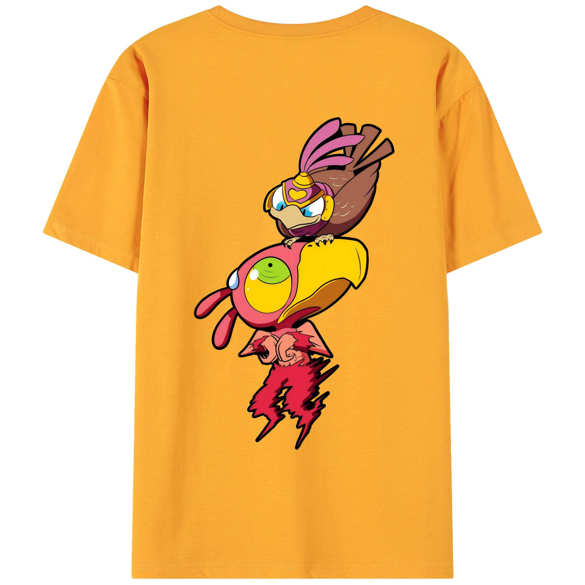 （画像用） ジョジョの奇妙な冒険 JoJo's Bizarre Adventure 綿100％ メンズ半袖Tシャツ（バックプリント） 通気性