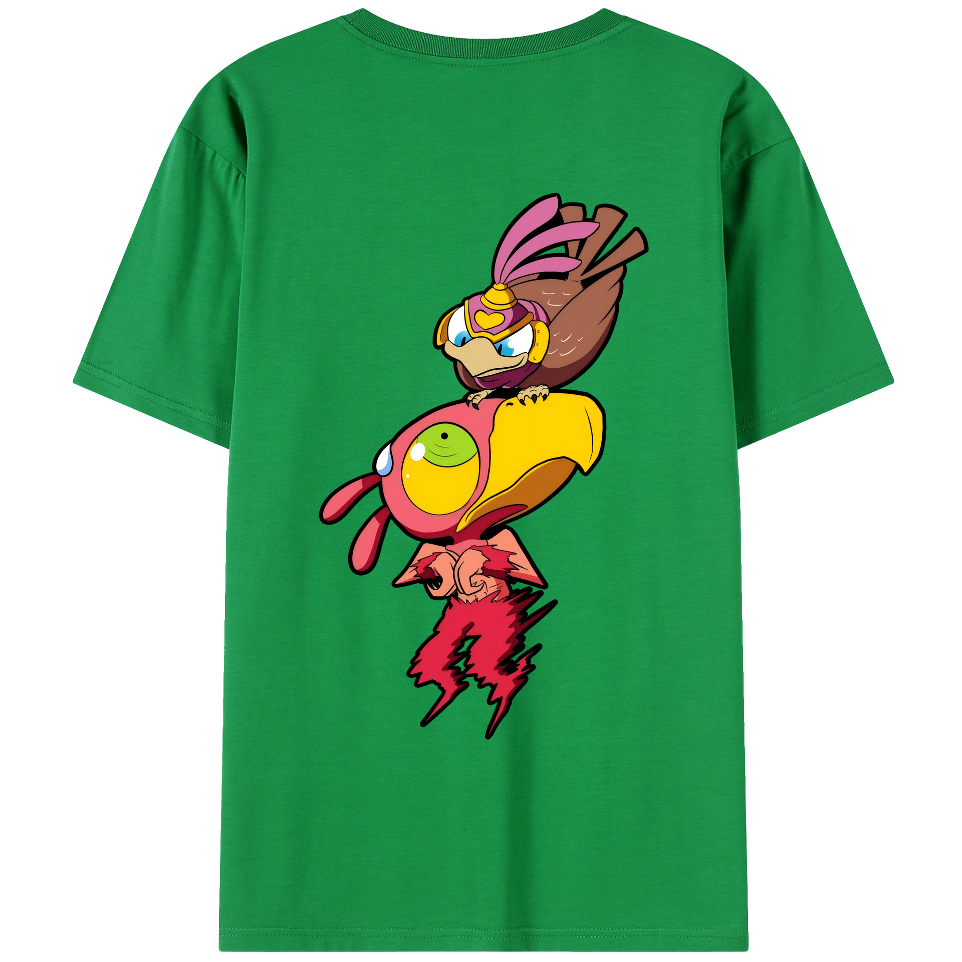 （画像用） ジョジョの奇妙な冒険 JoJo's Bizarre Adventure 綿100％ メンズ半袖Tシャツ（バックプリント） 通気性