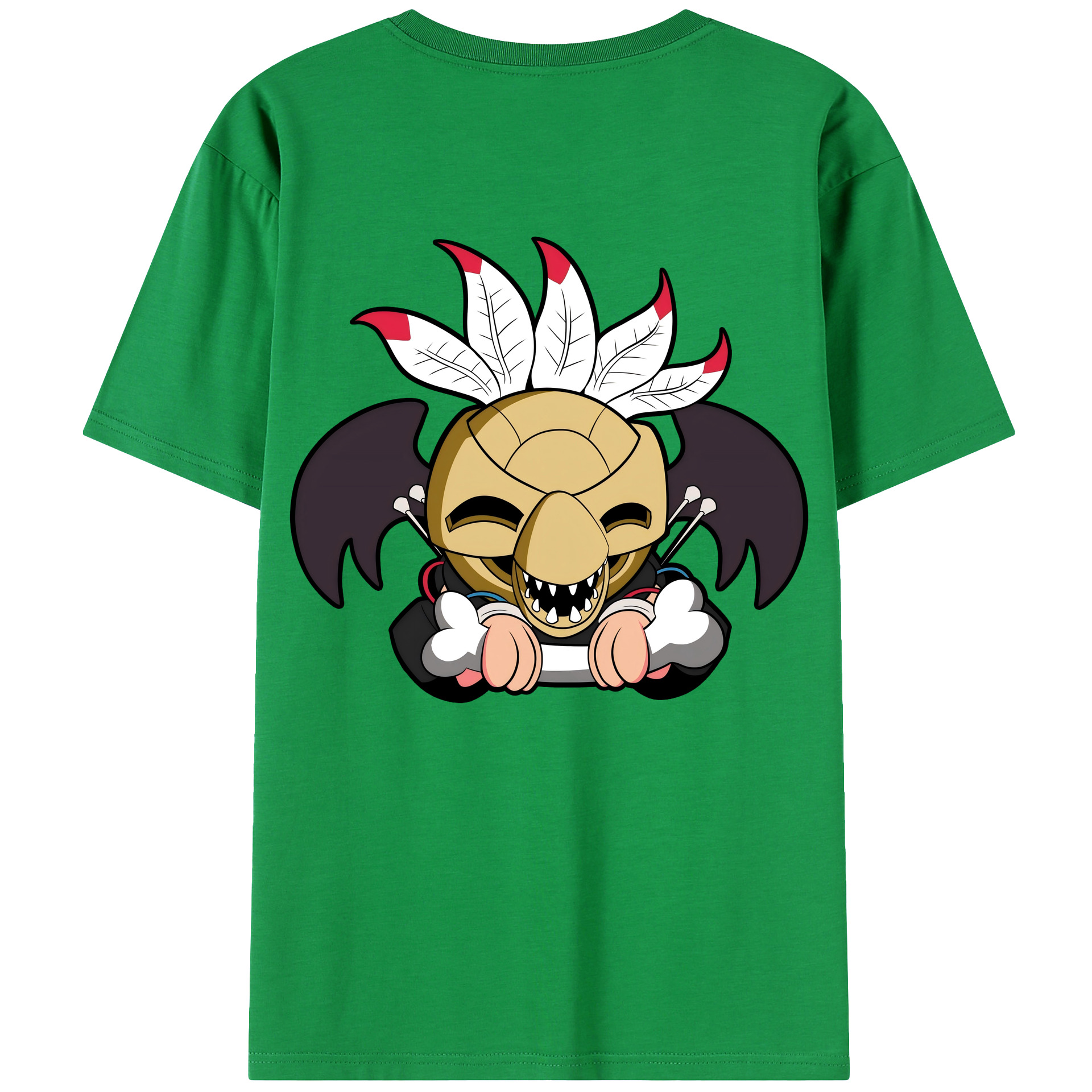 （画像用） ジョジョの奇妙な冒険 JoJo's Bizarre Adventure 綿100％ メンズ半袖Tシャツ（バックプリント） 通気性