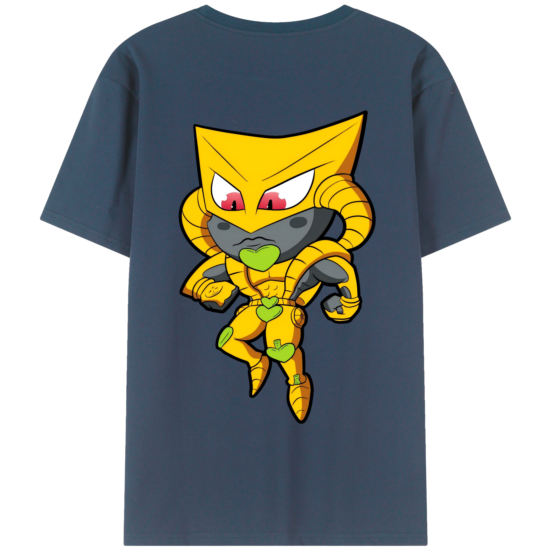 （画像用） ジョジョの奇妙な冒険 ディオ?ブランドー JoJo's Bizarre Adventure Dio Brando 綿100％ メンズ半袖Tシャツ（バックプリント） 通気性