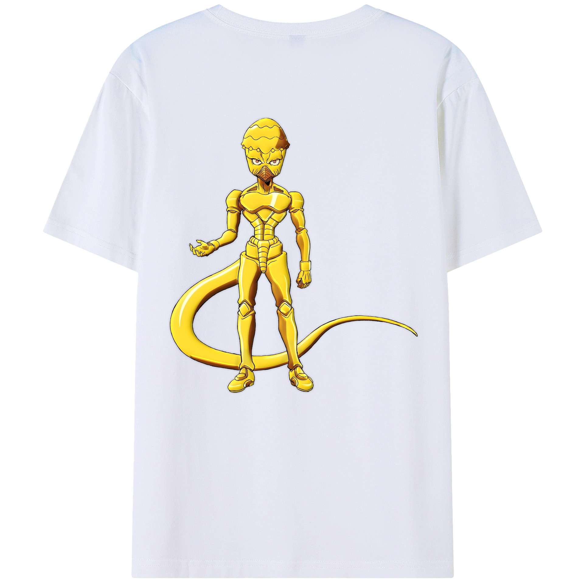 （画像用） ジョジョの奇妙な冒険 おといし あきら JoJo's Bizarre Adventure Akira Otoishi 綿100％ メンズ半袖Tシャツ（バックプリント） 通気性