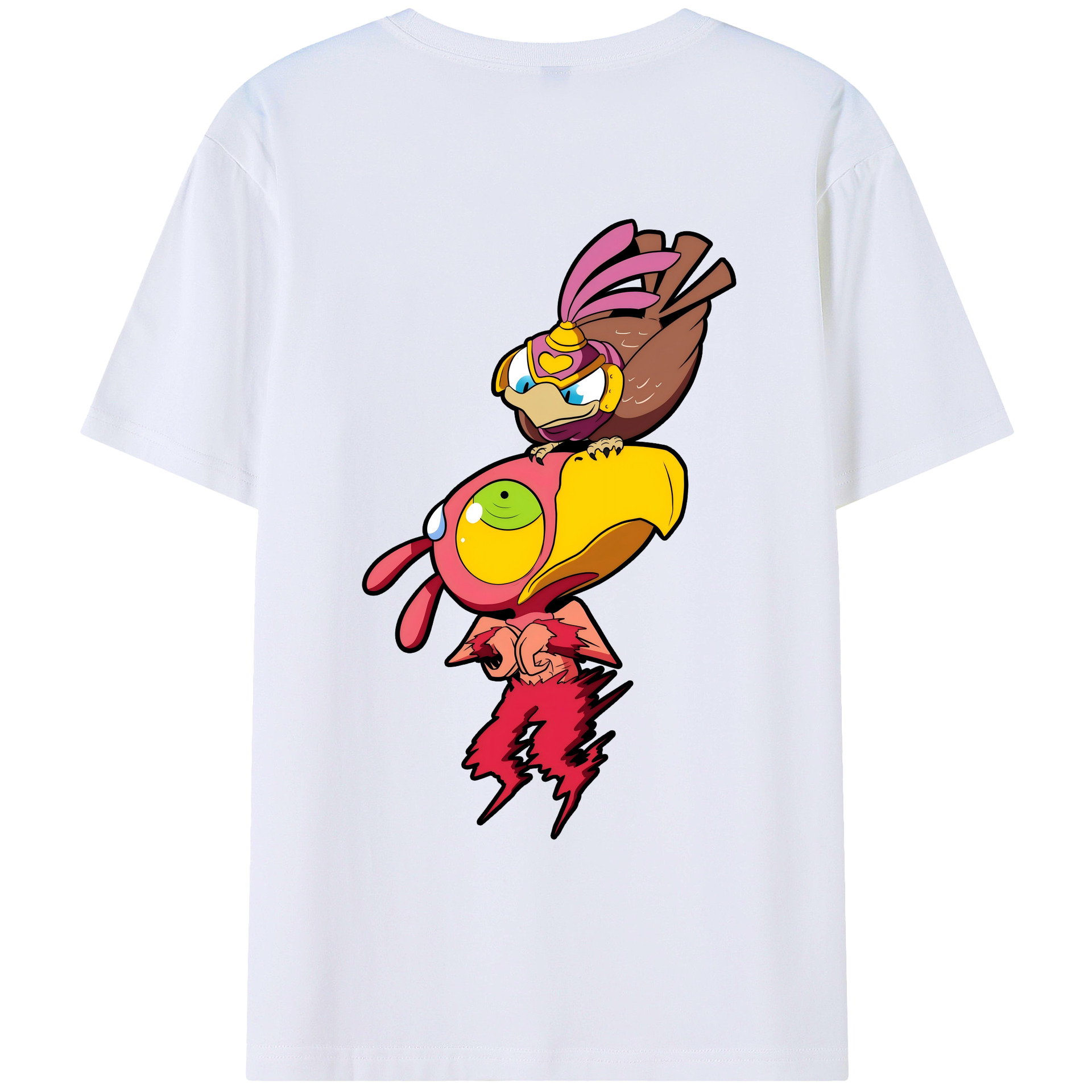 （画像用） ジョジョの奇妙な冒険 JoJo's Bizarre Adventure 綿100％ メンズ半袖Tシャツ（バックプリント） 通気性