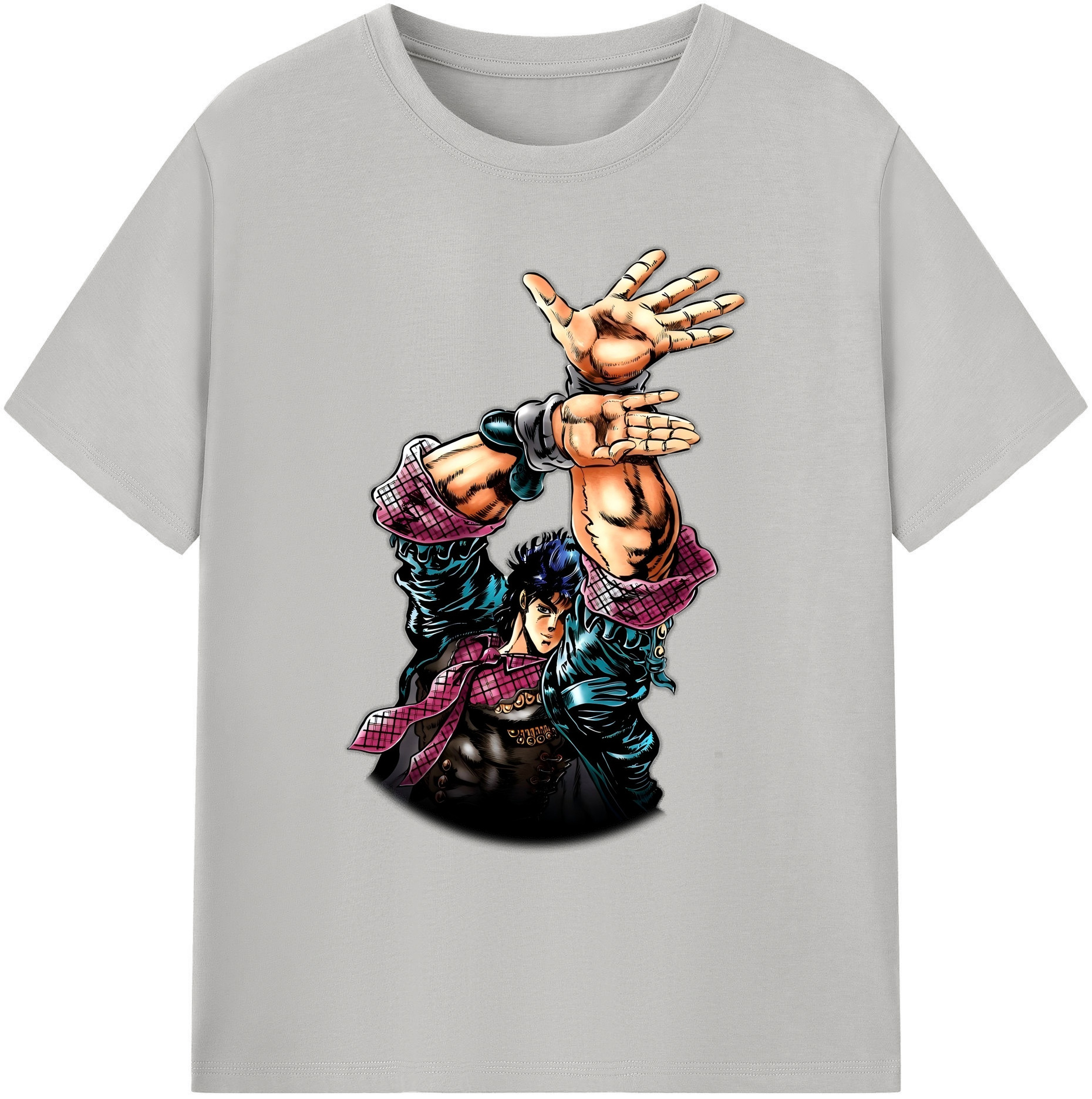 （画像用） ジョジョの奇妙な冒険 /ジョナサン?ジョースター JoJo's Bizarre Adventure Jonathan Joestar 綿100％ メンズ半袖Tシャツ｜肌触りやわらか＆通気性