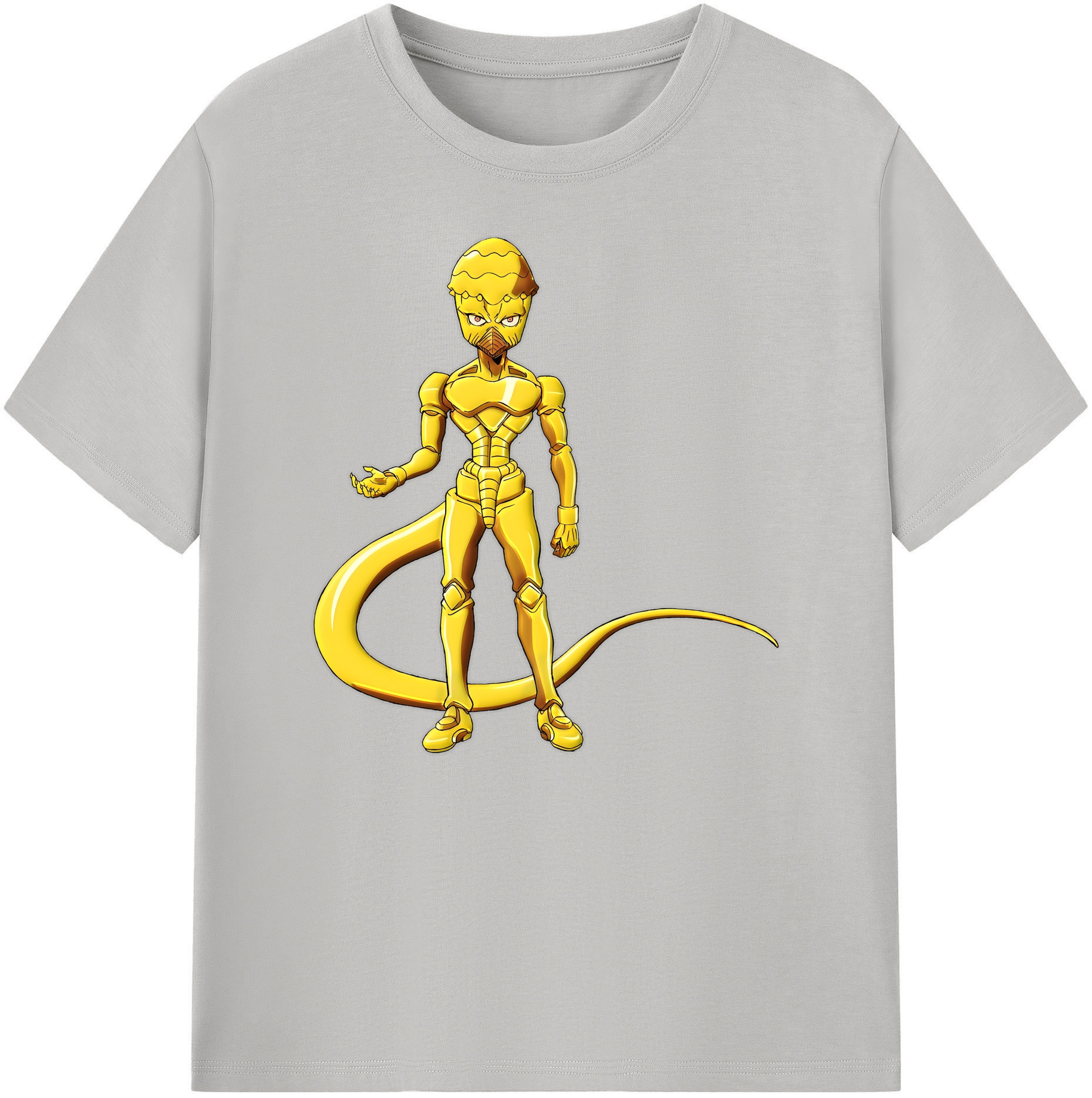 （画像用） ジョジョの奇妙な冒険 おといし あきら JoJo's Bizarre Adventure Akira Otoishi 綿100％ メンズ半袖Tシャツ｜肌触りやわらか＆通気性