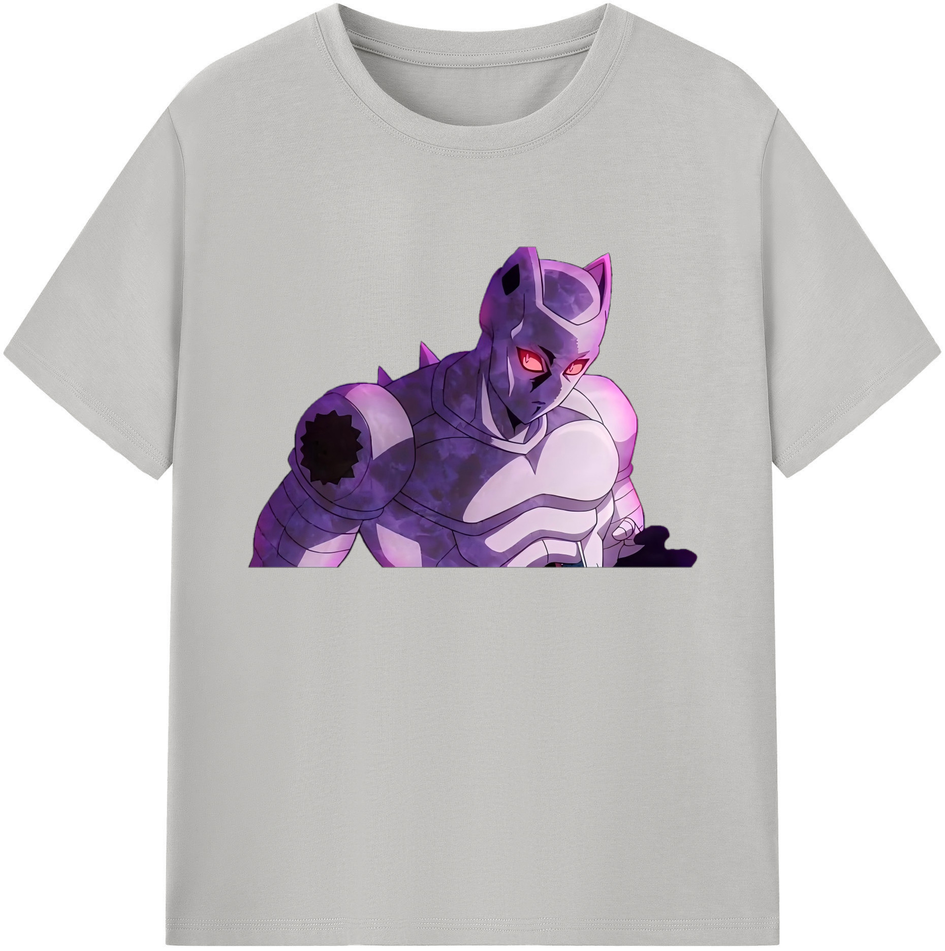 （画像用） ジョジョの奇妙な冒険 きら よしかげ JoJo's Bizarre Adventure Kira Yoshikage 綿100％ メンズ半袖Tシャツ｜肌触りやわらか＆通気性
