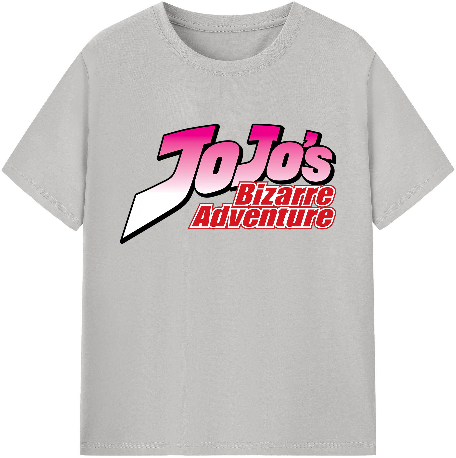 （画像用） ジョジョの奇妙な冒険 JoJo's Bizarre Adventure 綿100％ メンズ半袖Tシャツ｜肌触りやわらか＆通気性