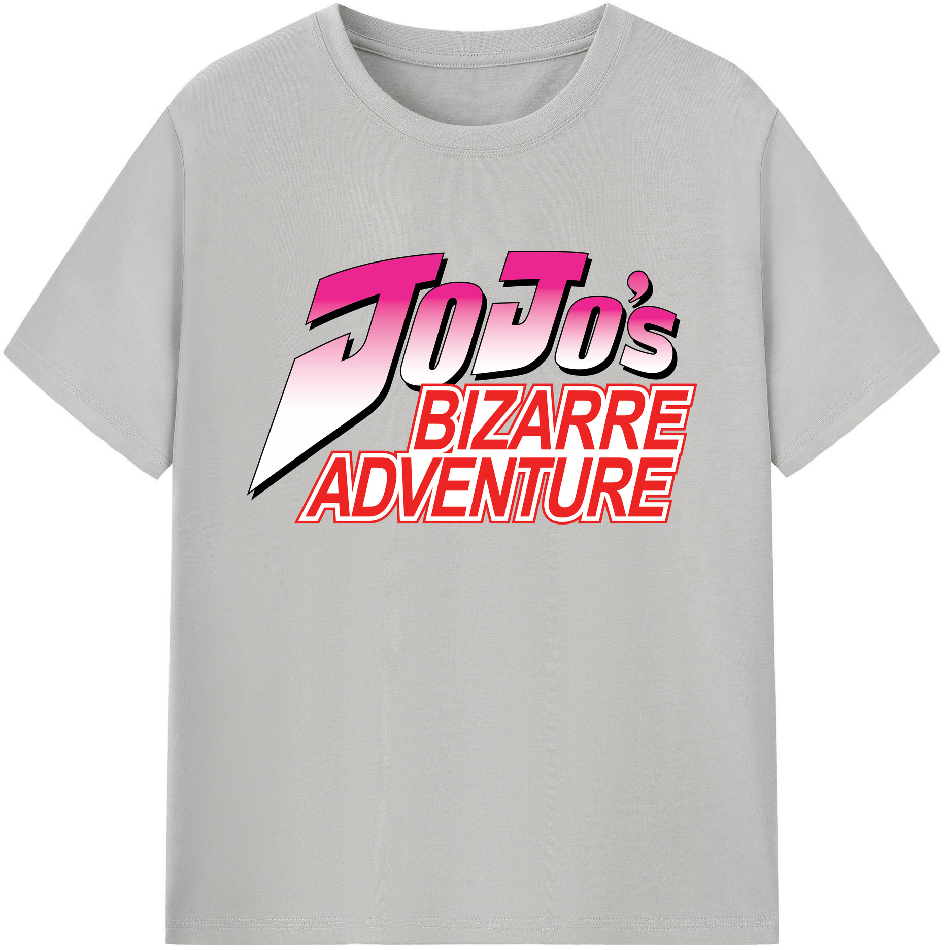 （画像用） ジョジョの奇妙な冒険 JoJo's Bizarre Adventure 綿100％ メンズ半袖Tシャツ｜肌触りやわらか＆通気性