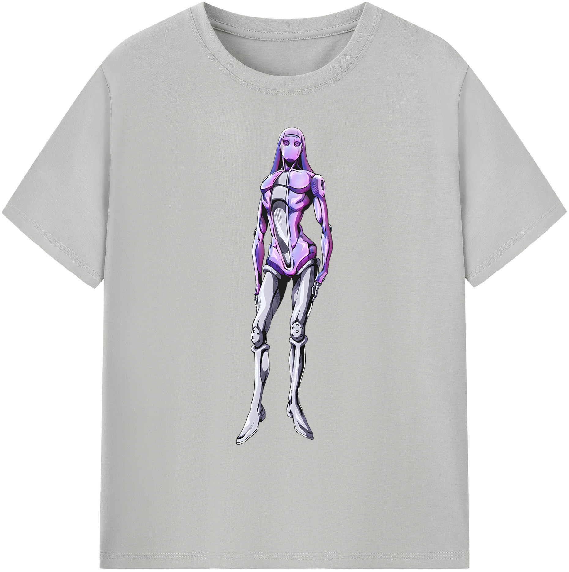 （画像用） ジョジョの奇妙な冒険 JoJo's Bizarre Adventure 綿100％ メンズ半袖Tシャツ｜肌触りやわらか＆通気性