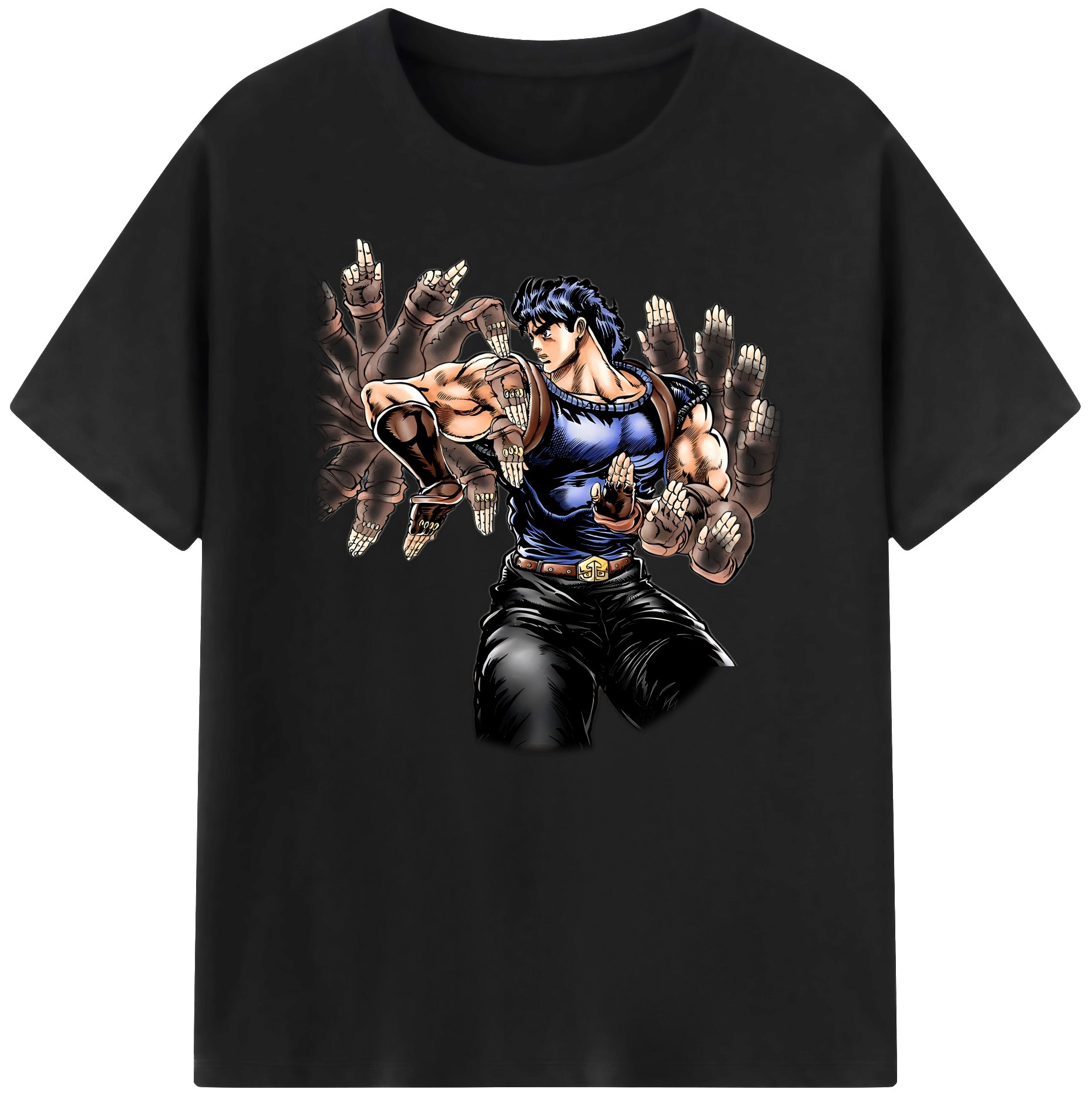 （画像用） ジョジョの奇妙な冒険 /ジョナサン?ジョースター JoJo's Bizarre Adventure Jonathan Joestar 綿100％ メンズ半袖Tシャツ｜肌触りやわらか＆通気性