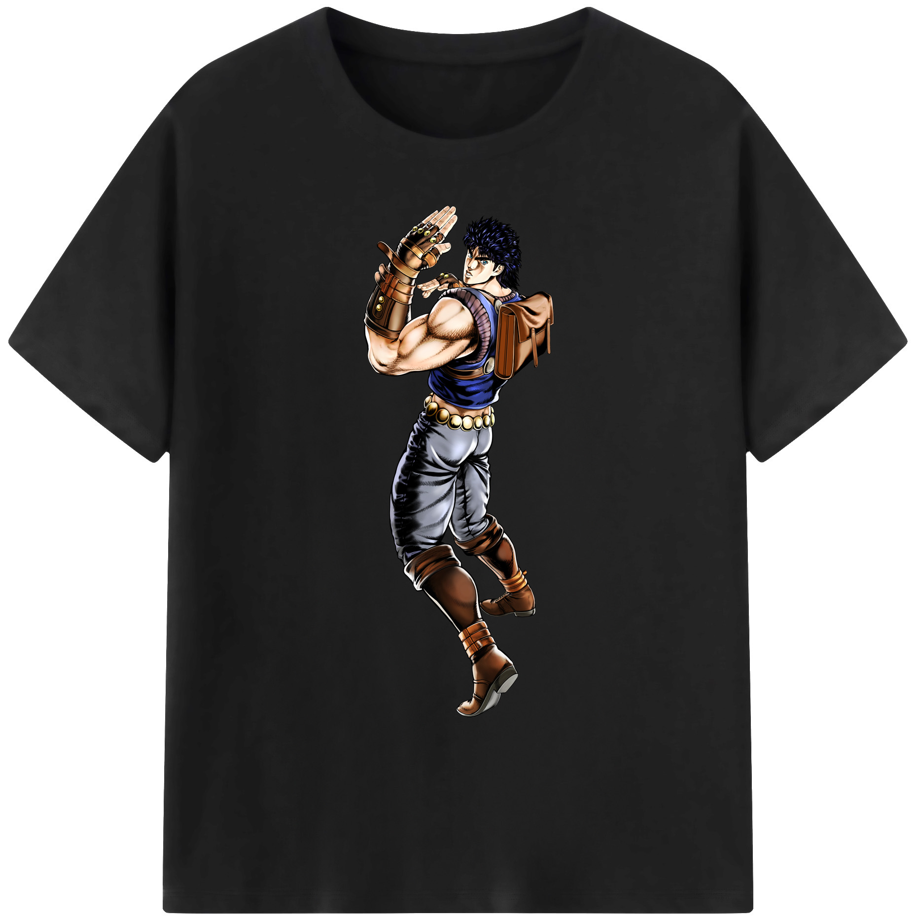 （画像用） ジョジョの奇妙な冒険 /ジョナサン?ジョースター JoJo's Bizarre Adventure Jonathan Joestar 綿100％ メンズ半袖Tシャツ｜肌触りやわらか＆通気性