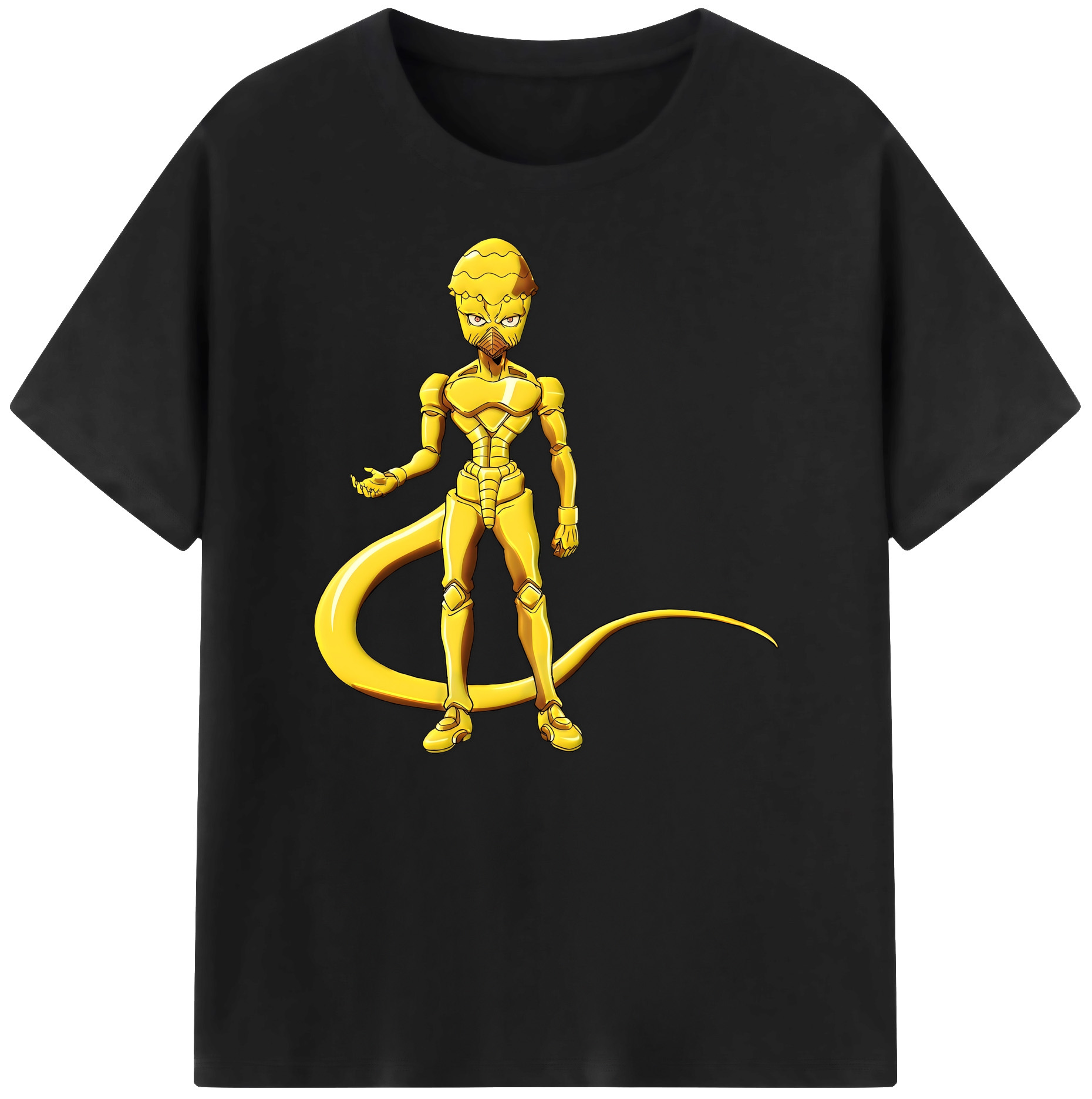 （画像用） ジョジョの奇妙な冒険 おといし あきら JoJo's Bizarre Adventure Akira Otoishi 綿100％ メンズ半袖Tシャツ｜肌触りやわらか＆通気性