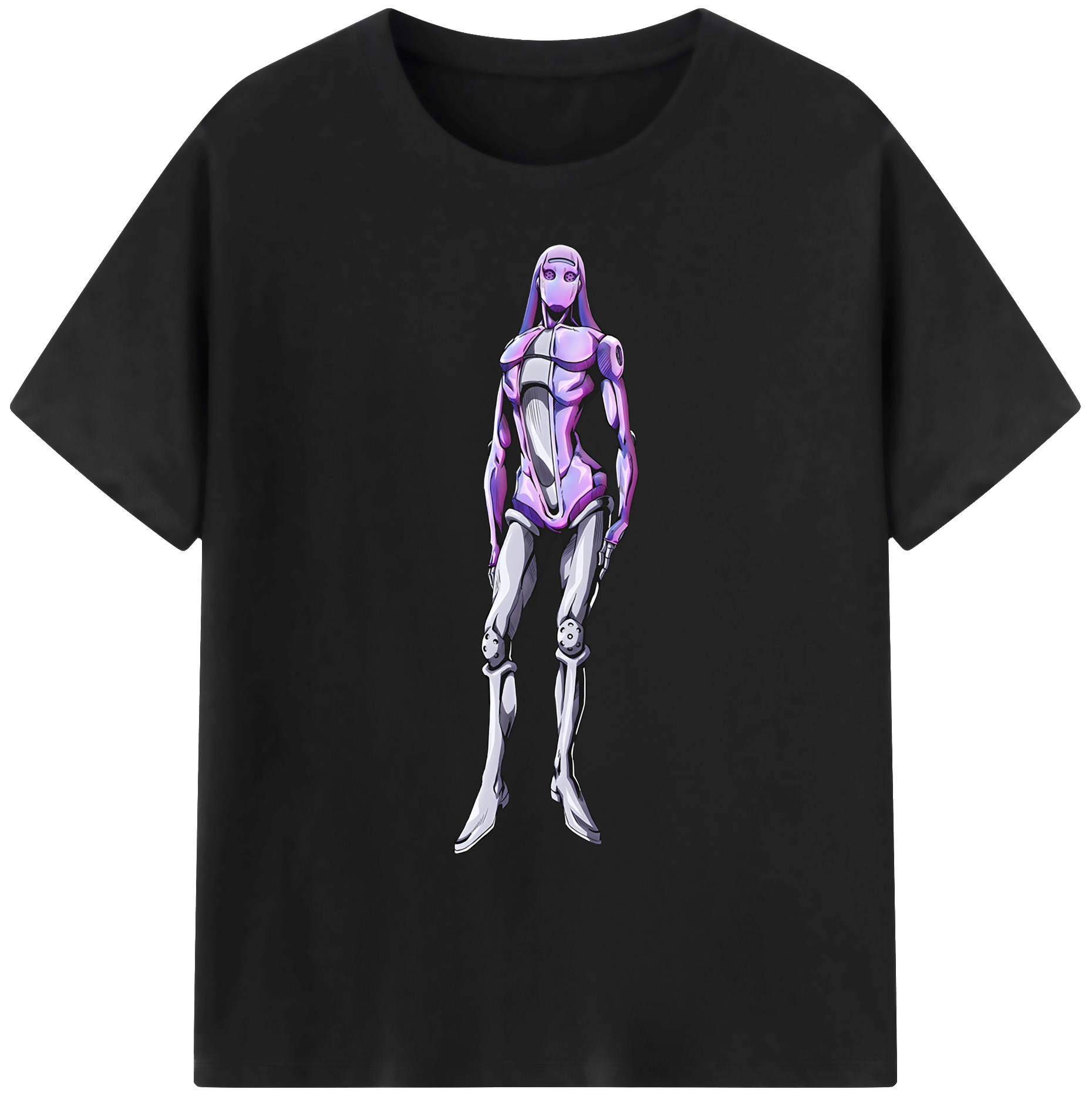 （画像用） ジョジョの奇妙な冒険 JoJo's Bizarre Adventure 綿100％ メンズ半袖Tシャツ｜肌触りやわらか＆通気性