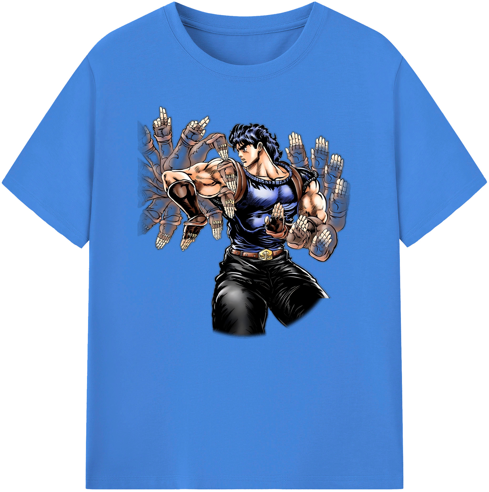 （画像用） ジョジョの奇妙な冒険 /ジョナサン?ジョースター JoJo's Bizarre Adventure Jonathan Joestar 綿100％ メンズ半袖Tシャツ｜肌触りやわらか＆通気性