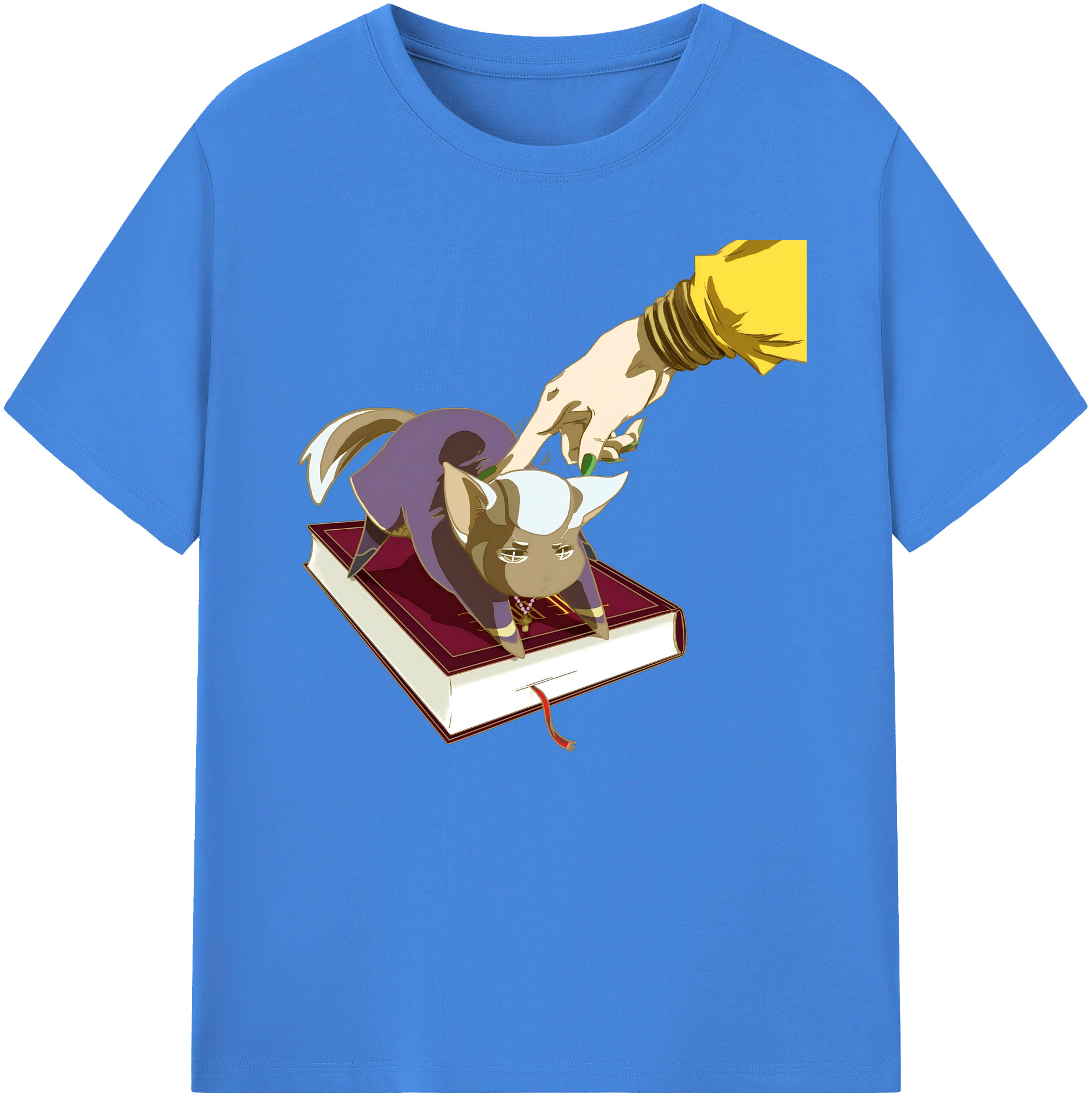 （画像用） ジョジョの奇妙な冒険 JoJo's Bizarre Adventure 綿100％ メンズ半袖Tシャツ｜肌触りやわらか＆通気性