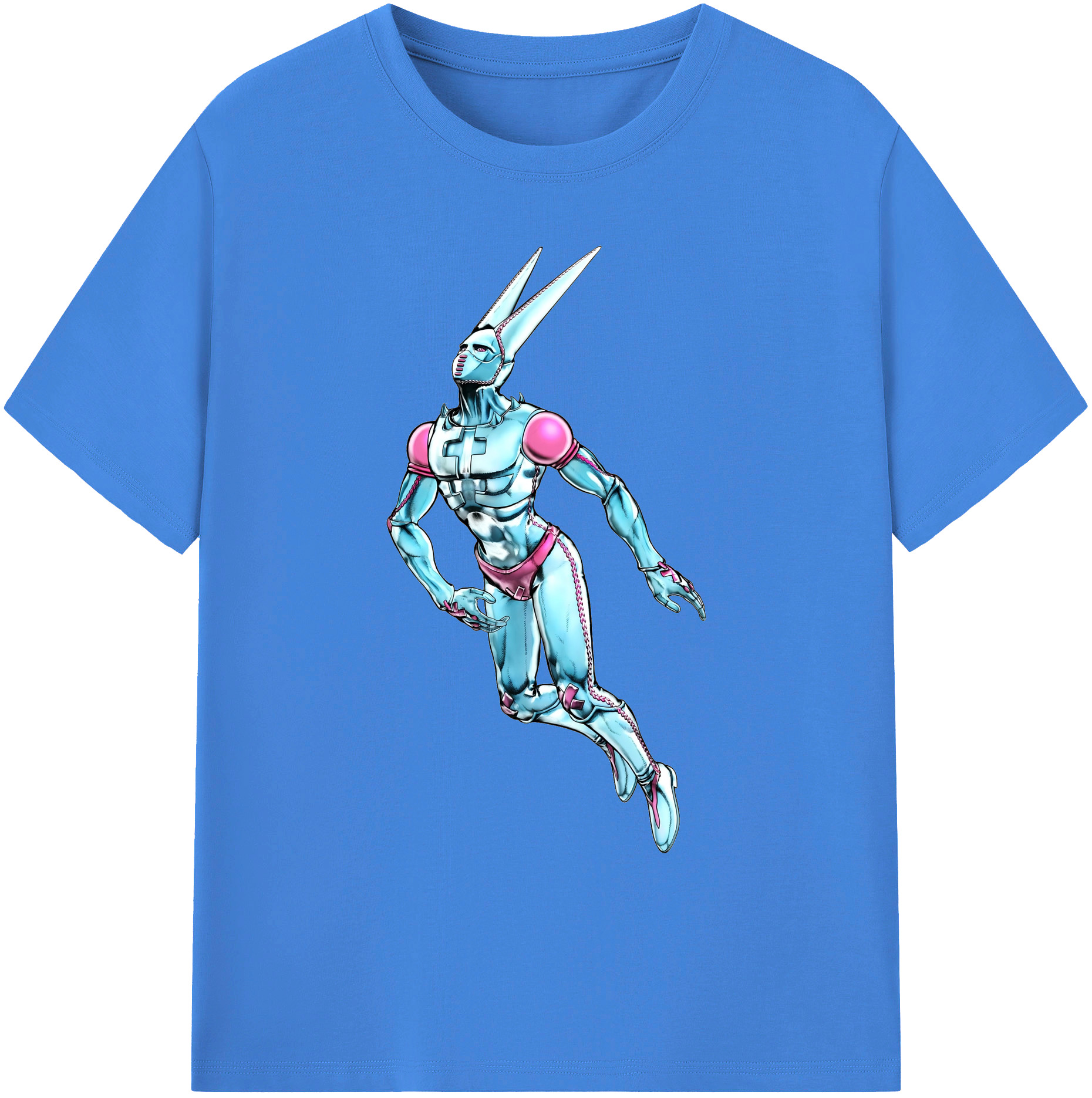 （画像用） ジョジョの奇妙な冒険 JoJo's Bizarre Adventure 綿100％ メンズ半袖Tシャツ｜肌触りやわらか＆通気性
