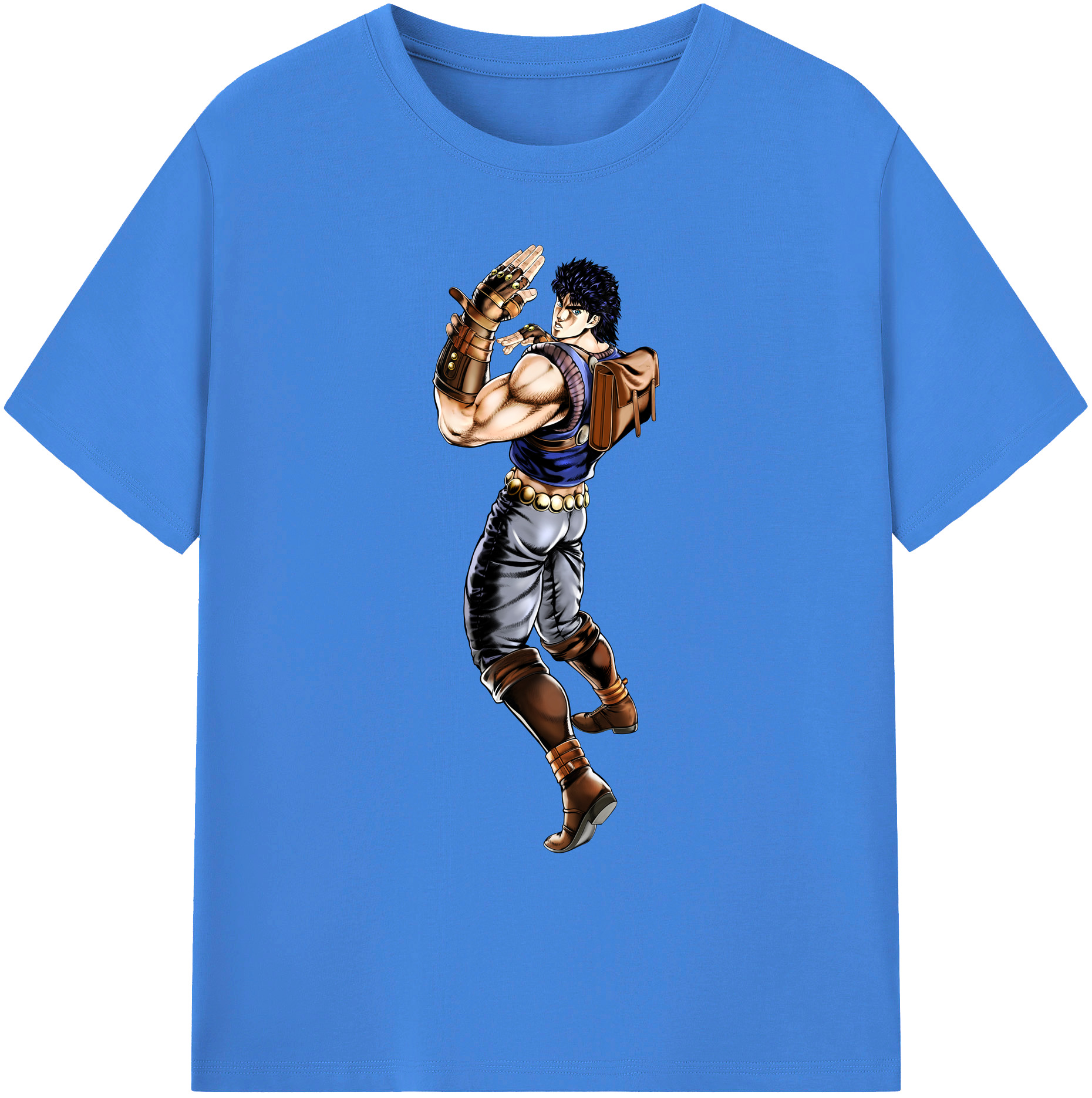 （画像用） ジョジョの奇妙な冒険 /ジョナサン?ジョースター JoJo's Bizarre Adventure Jonathan Joestar 綿100％ メンズ半袖Tシャツ｜肌触りやわらか＆通気性