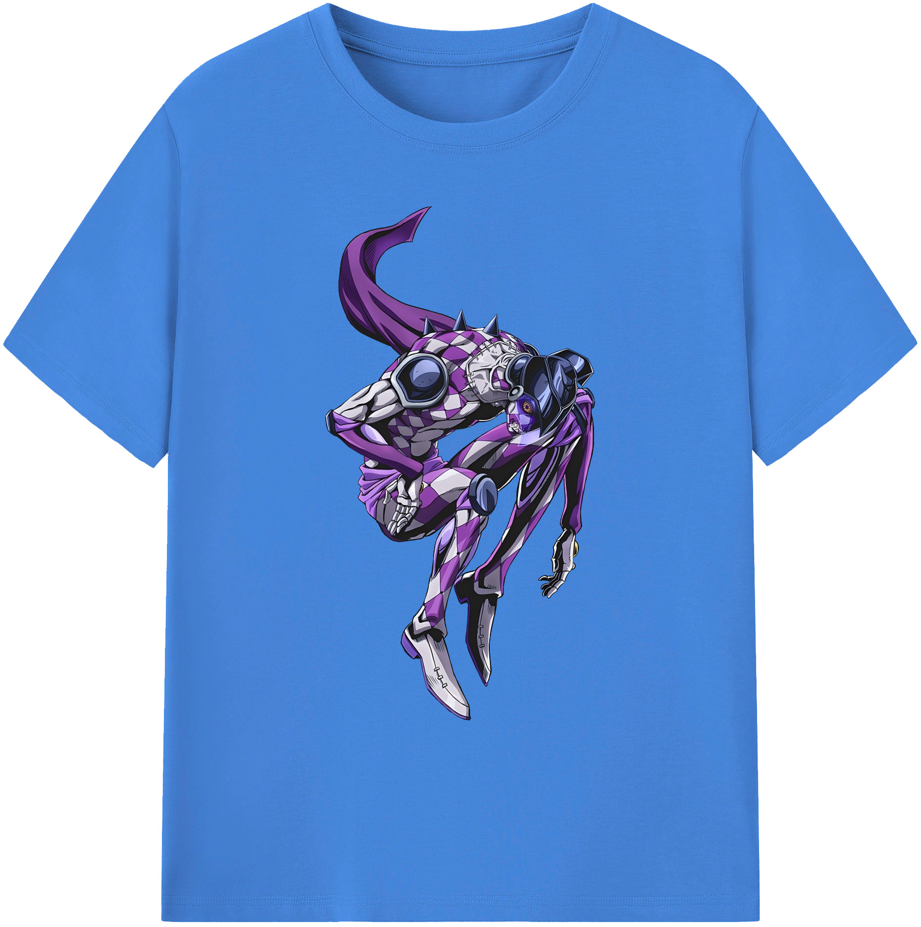 （画像用） ジョジョの奇妙な冒険 パンナコッタ?フー JoJo's Bizarre Adventure Pannacotta Fugo 綿100％ メンズ半袖Tシャツ｜肌触りやわらか＆通気性