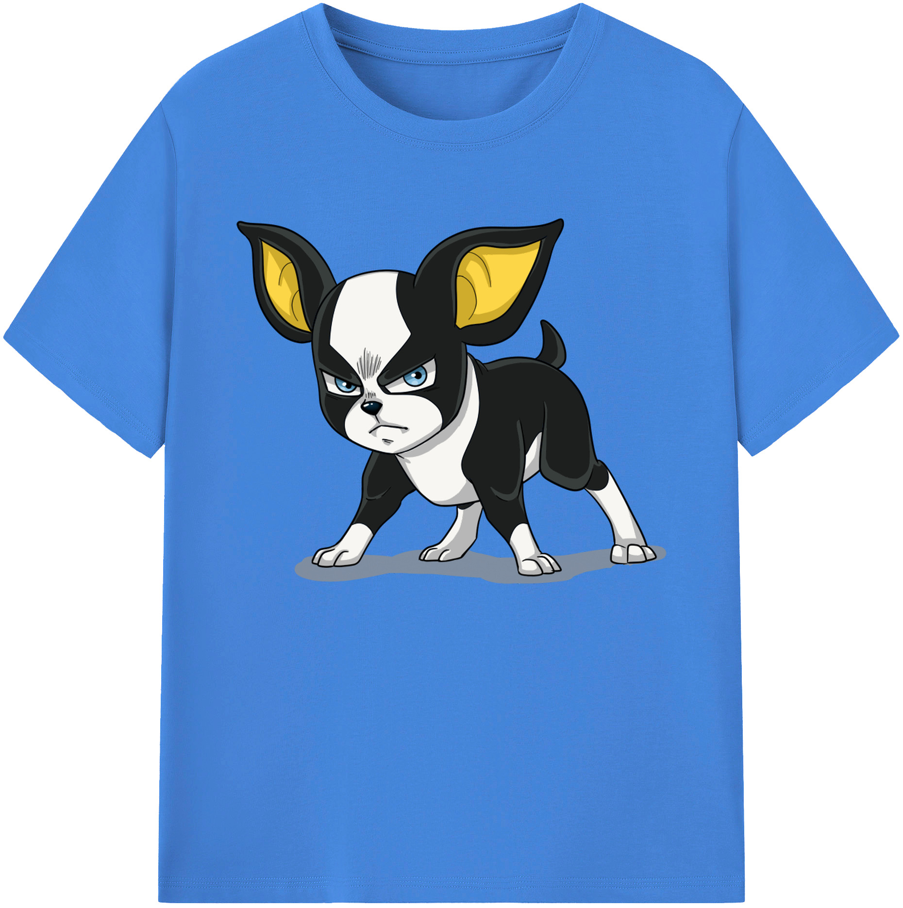 （画像用） ジョジョの奇妙な冒険 イギー JoJo's Bizarre Adventure Iggy 綿100％ メンズ半袖Tシャツ｜肌触りやわらか＆通気性