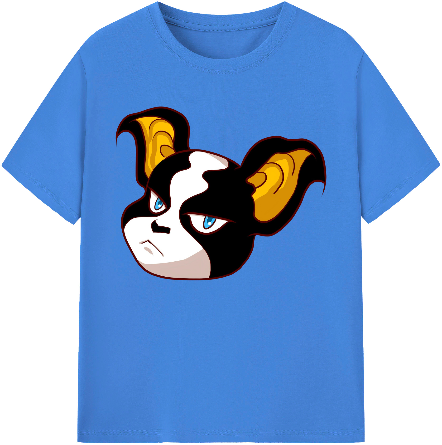 （画像用） ジョジョの奇妙な冒険 イギー JoJo's Bizarre Adventure Iggy 綿100％ メンズ半袖Tシャツ｜肌触りやわらか＆通気性