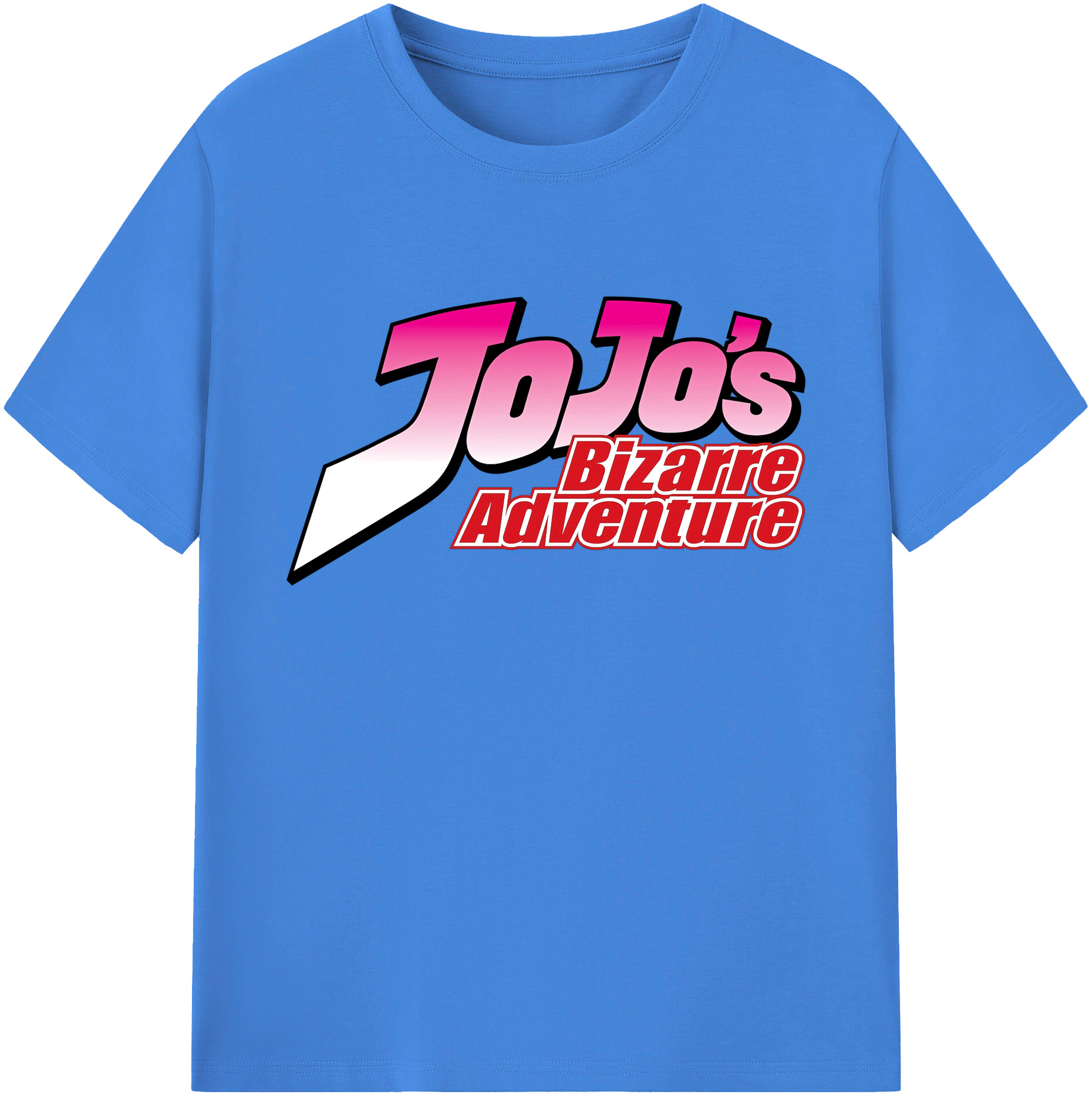 （画像用） ジョジョの奇妙な冒険 JoJo's Bizarre Adventure 綿100％ メンズ半袖Tシャツ｜肌触りやわらか＆通気性