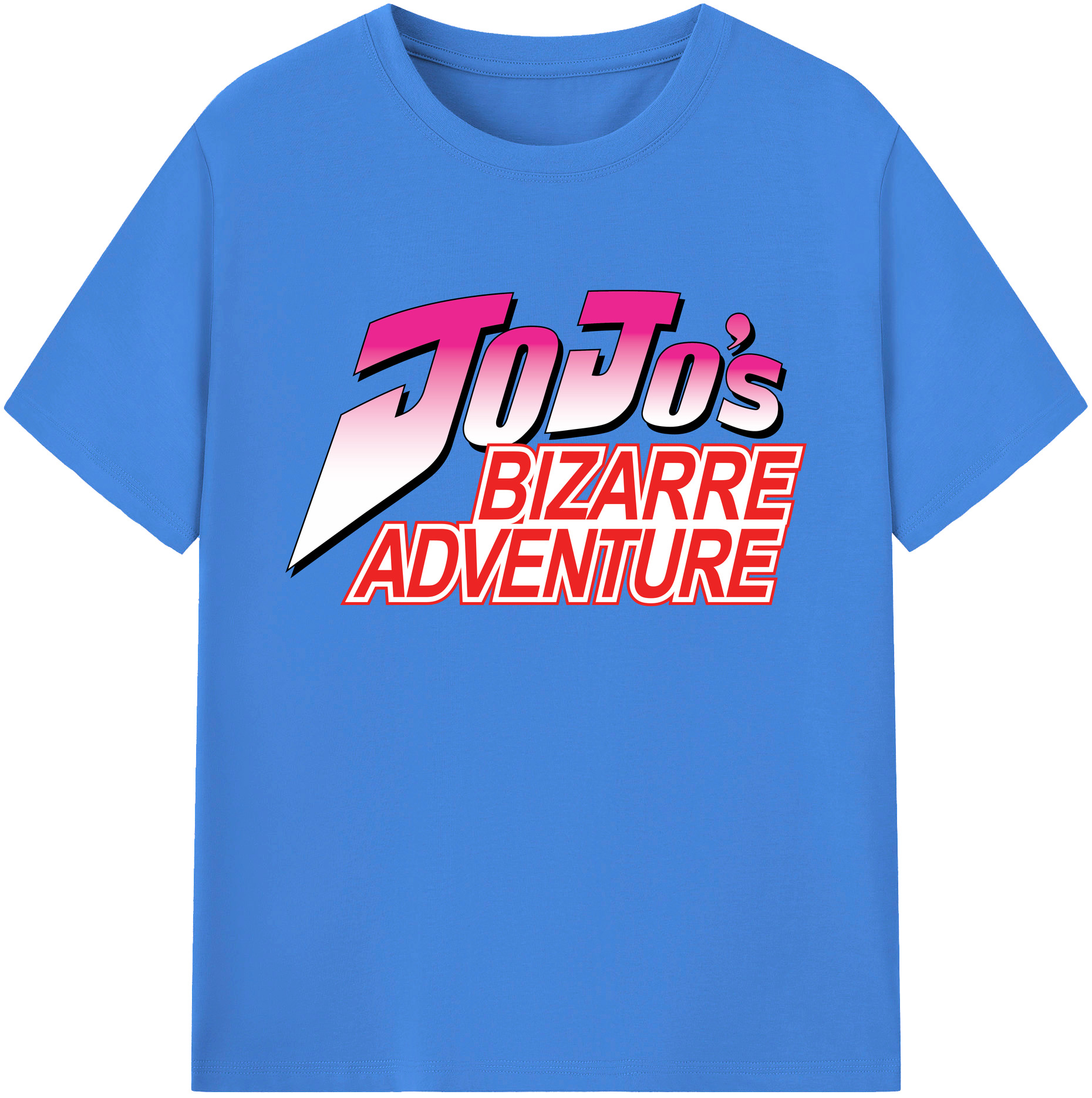 （画像用） ジョジョの奇妙な冒険 JoJo's Bizarre Adventure 綿100％ メンズ半袖Tシャツ｜肌触りやわらか＆通気性