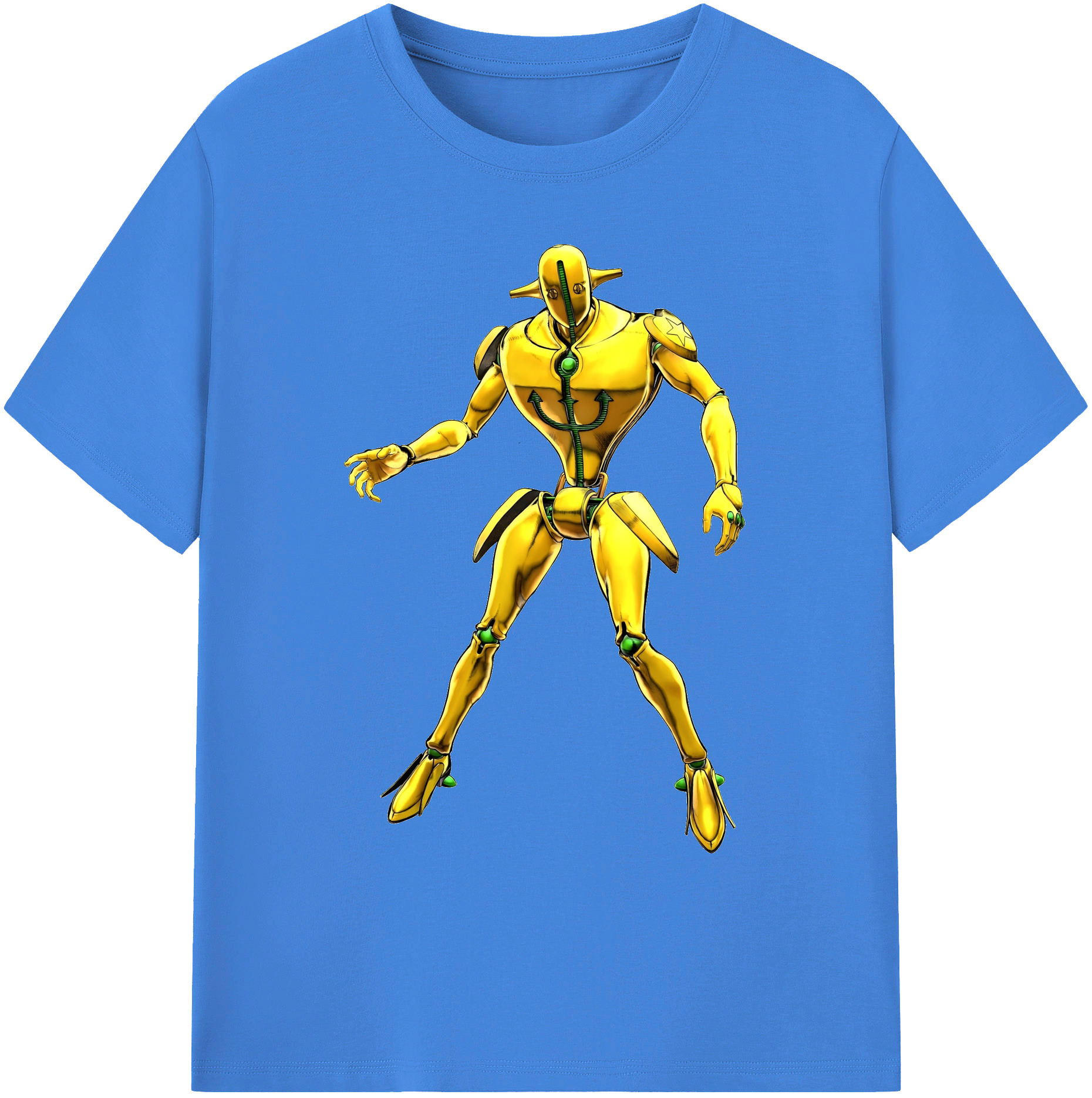 （画像用） ジョジョの奇妙な冒険 JoJo's Bizarre Adventure 綿100％ メンズ半袖Tシャツ｜肌触りやわらか＆通気性