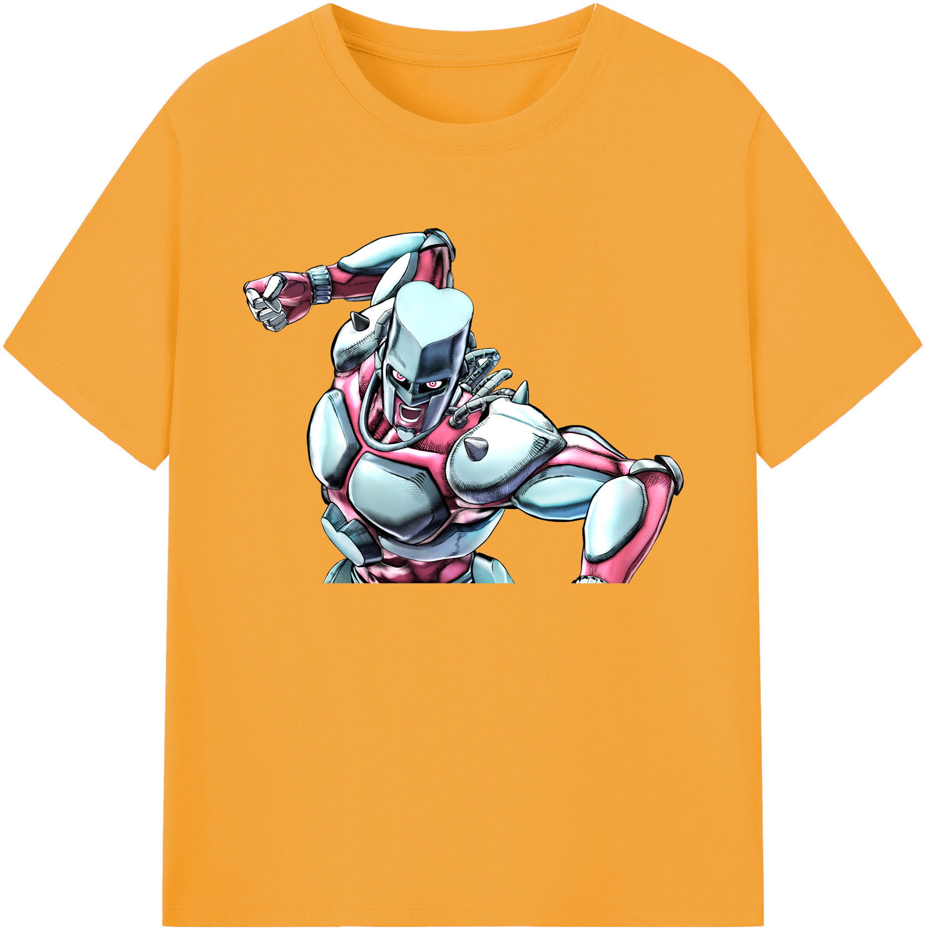 （画像用） ジョジョの奇妙な冒険 ひがしかた じょうすけ JoJo's Bizarre Adventure Higashikata Josuke 綿100％ メンズ半袖Tシャツ｜肌触りやわらか＆通気性