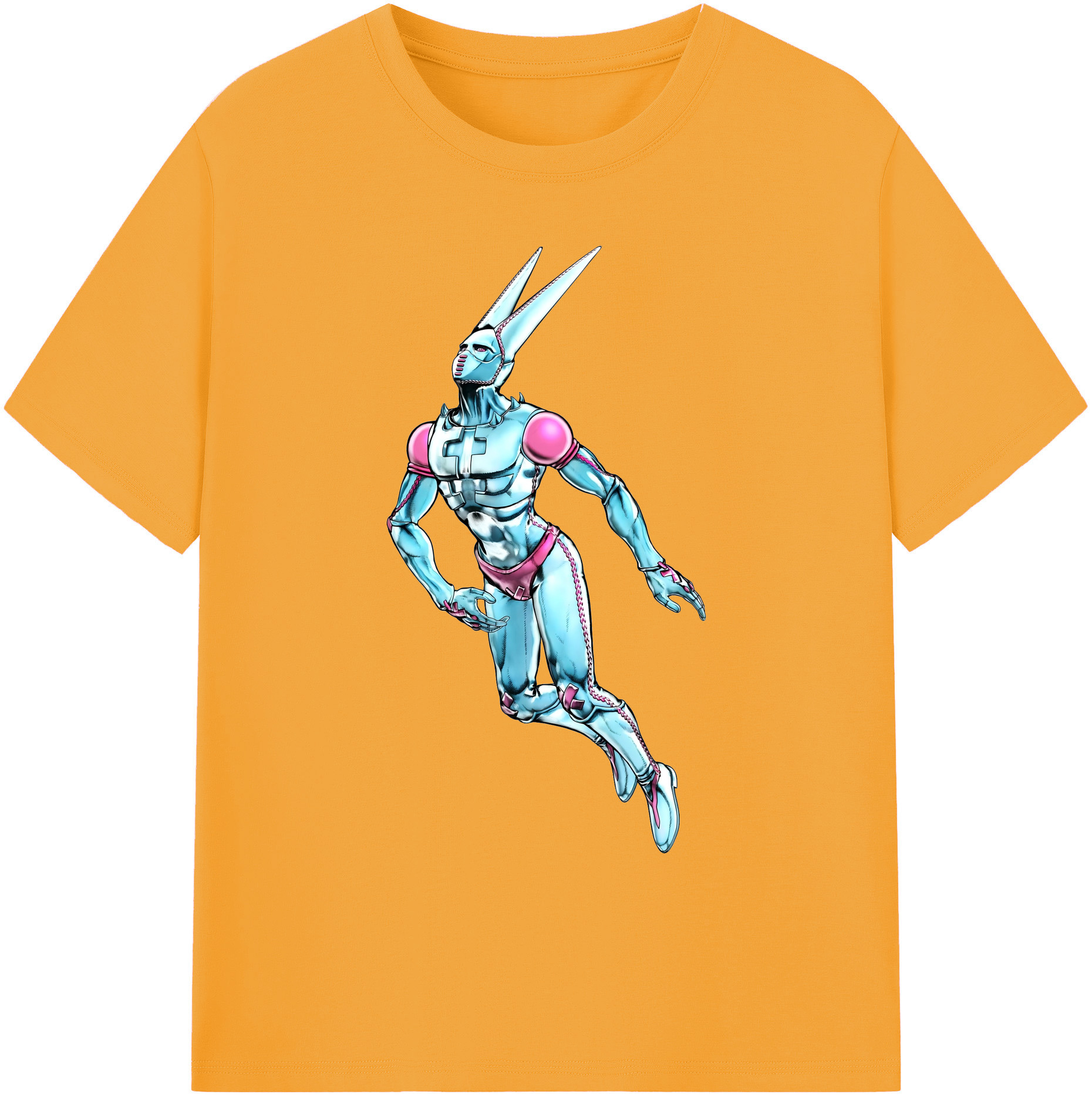 （画像用） ジョジョの奇妙な冒険 JoJo's Bizarre Adventure 綿100％ メンズ半袖Tシャツ｜肌触りやわらか＆通気性