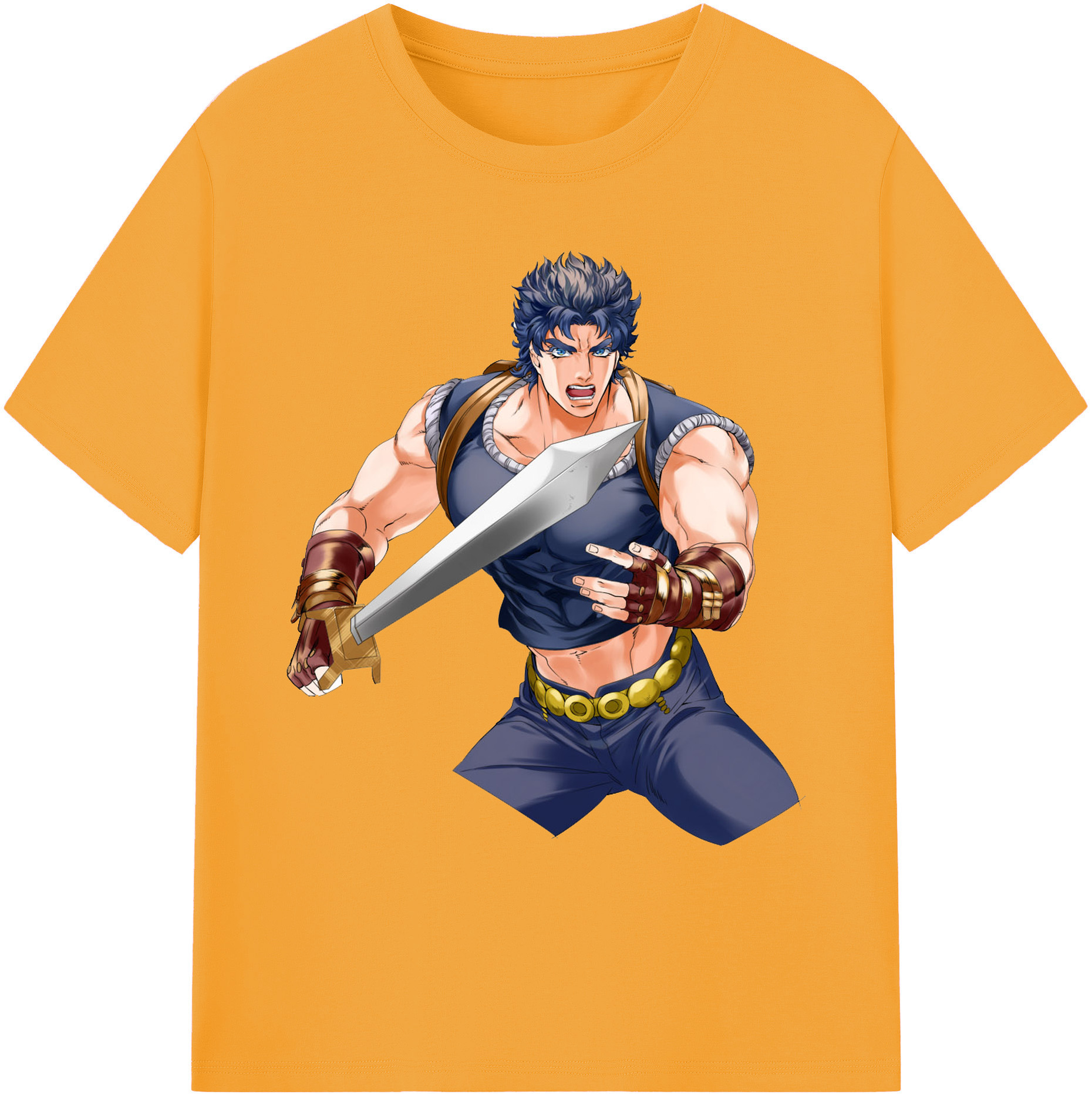 （画像用） ジョジョの奇妙な冒険 /ジョナサン?ジョースター JoJo's Bizarre Adventure Jonathan Joestar 綿100％ メンズ半袖Tシャツ｜肌触りやわらか＆通気性